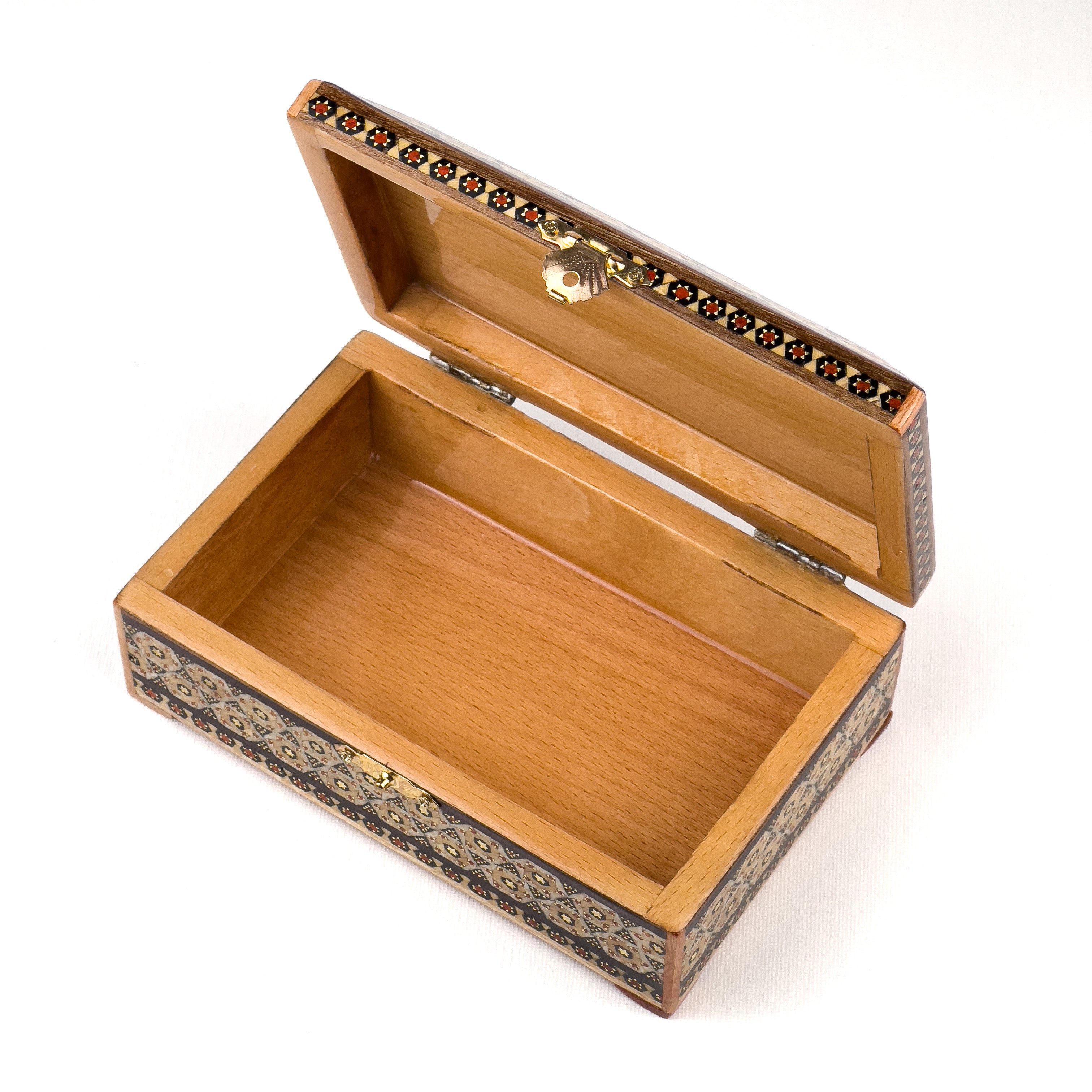 Jewelry Box - Size 3 - Beechwood Interior - Painted Top