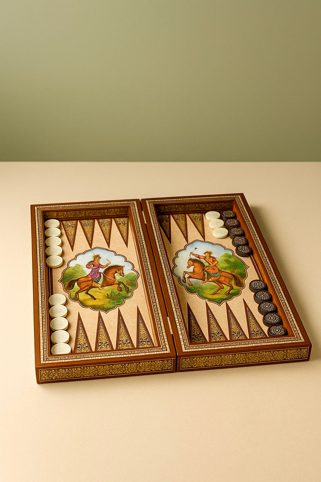 Chess Board - Size 60 - 3-in-1 Set