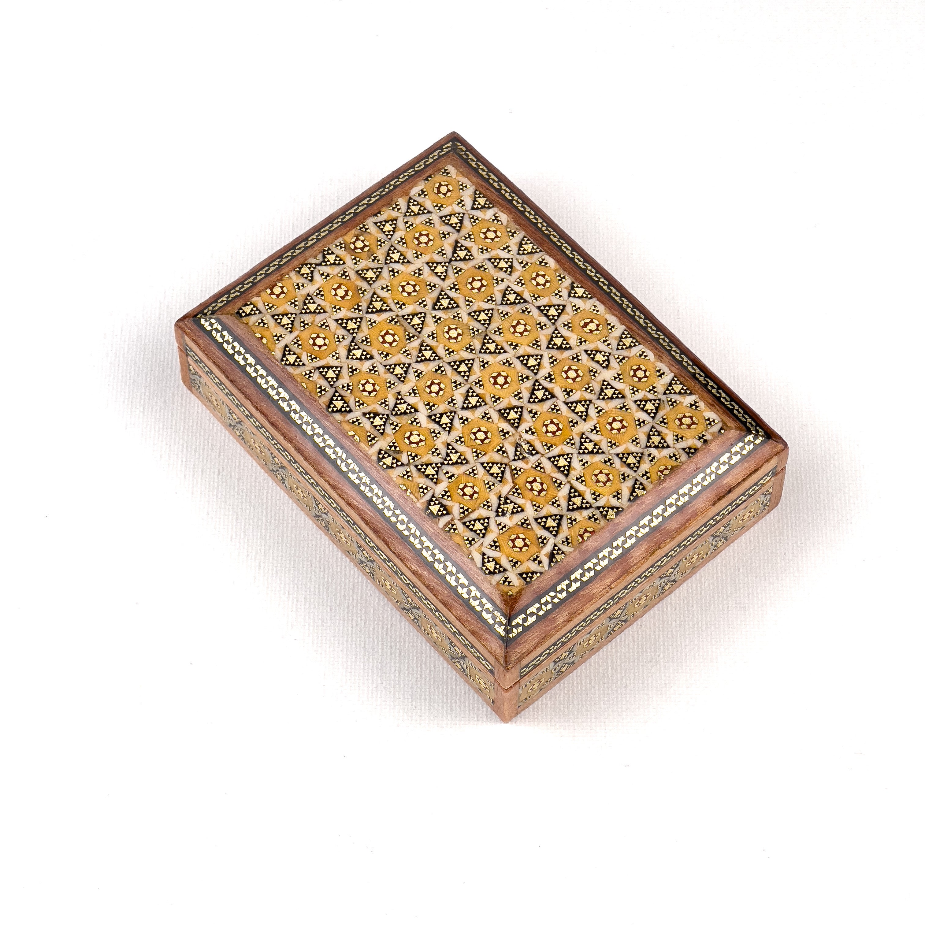 Card Holder - Painted Top - Khatam Design