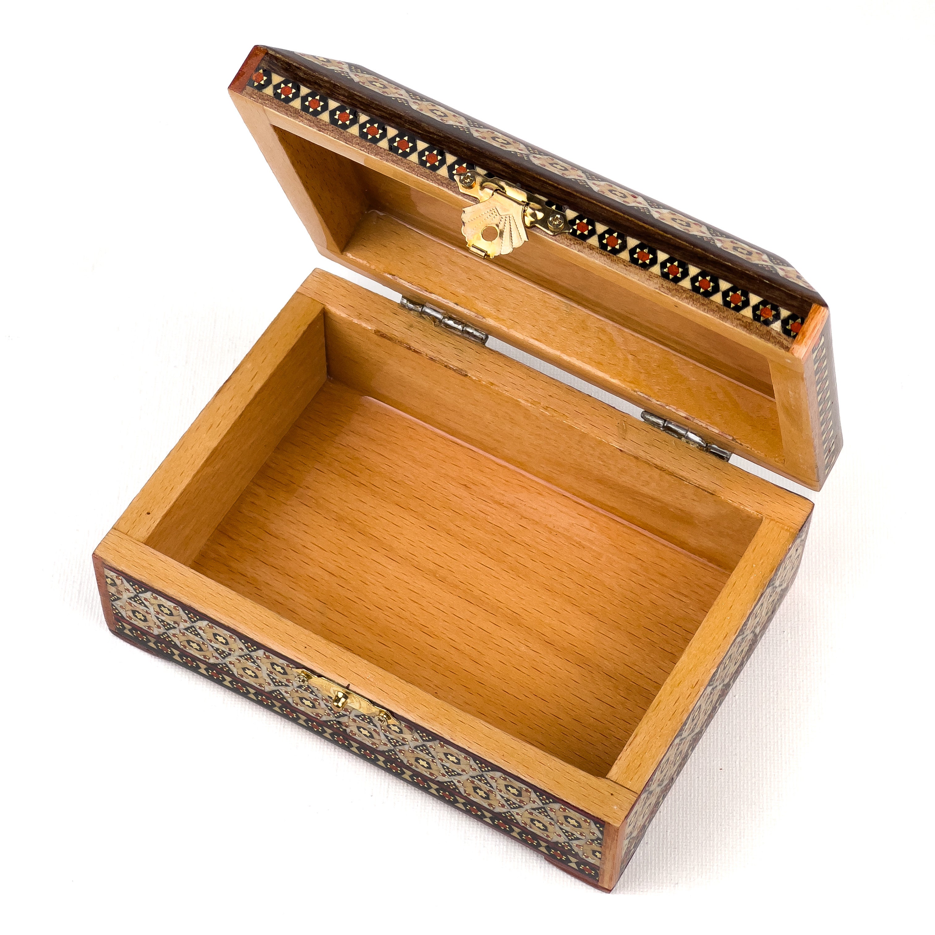 Jewelry Box - Size 2 - Beechwood Interior - Painted Top