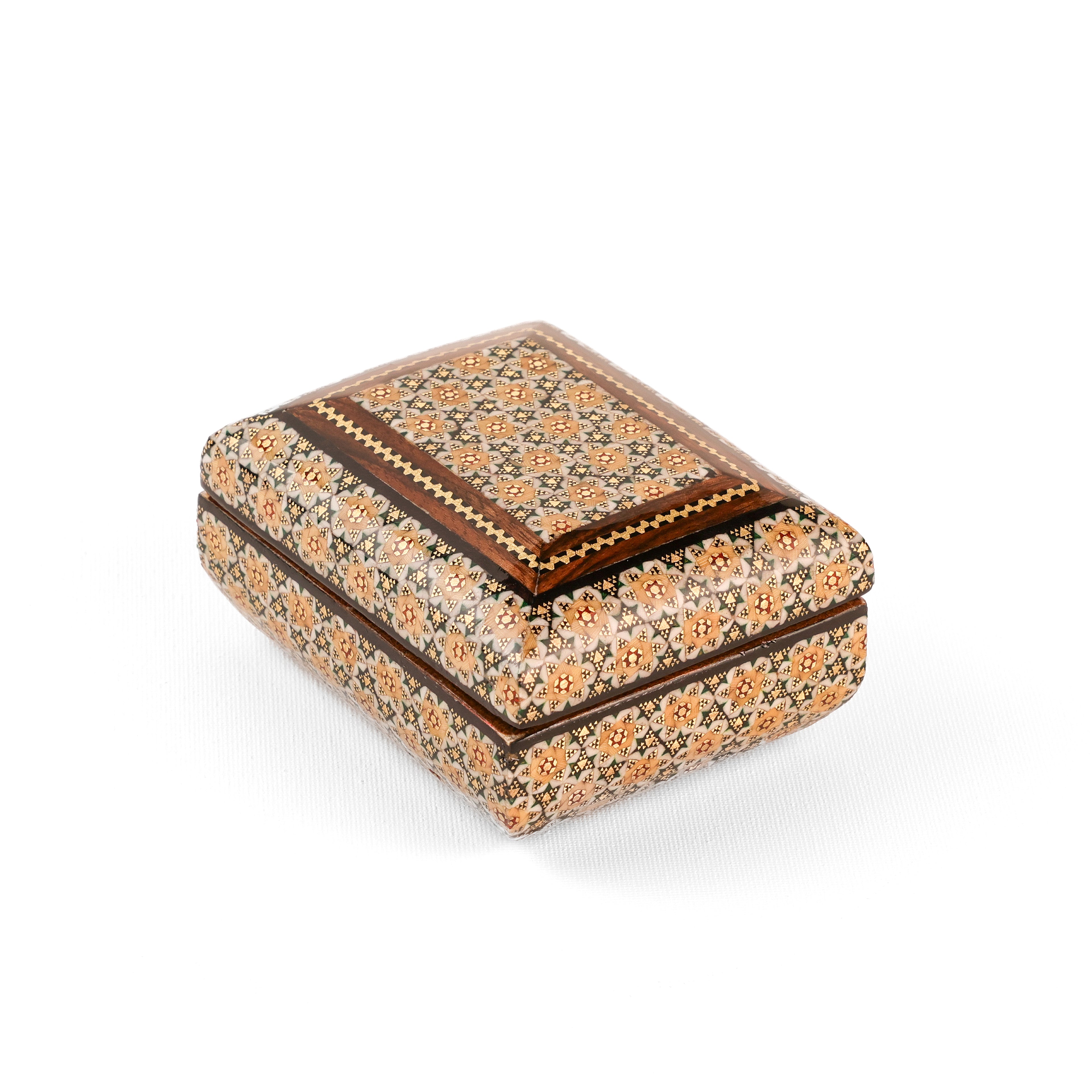 Jewelry Box - Size 8x11 - Full Khatam (Soap Style) with Khatam Interior