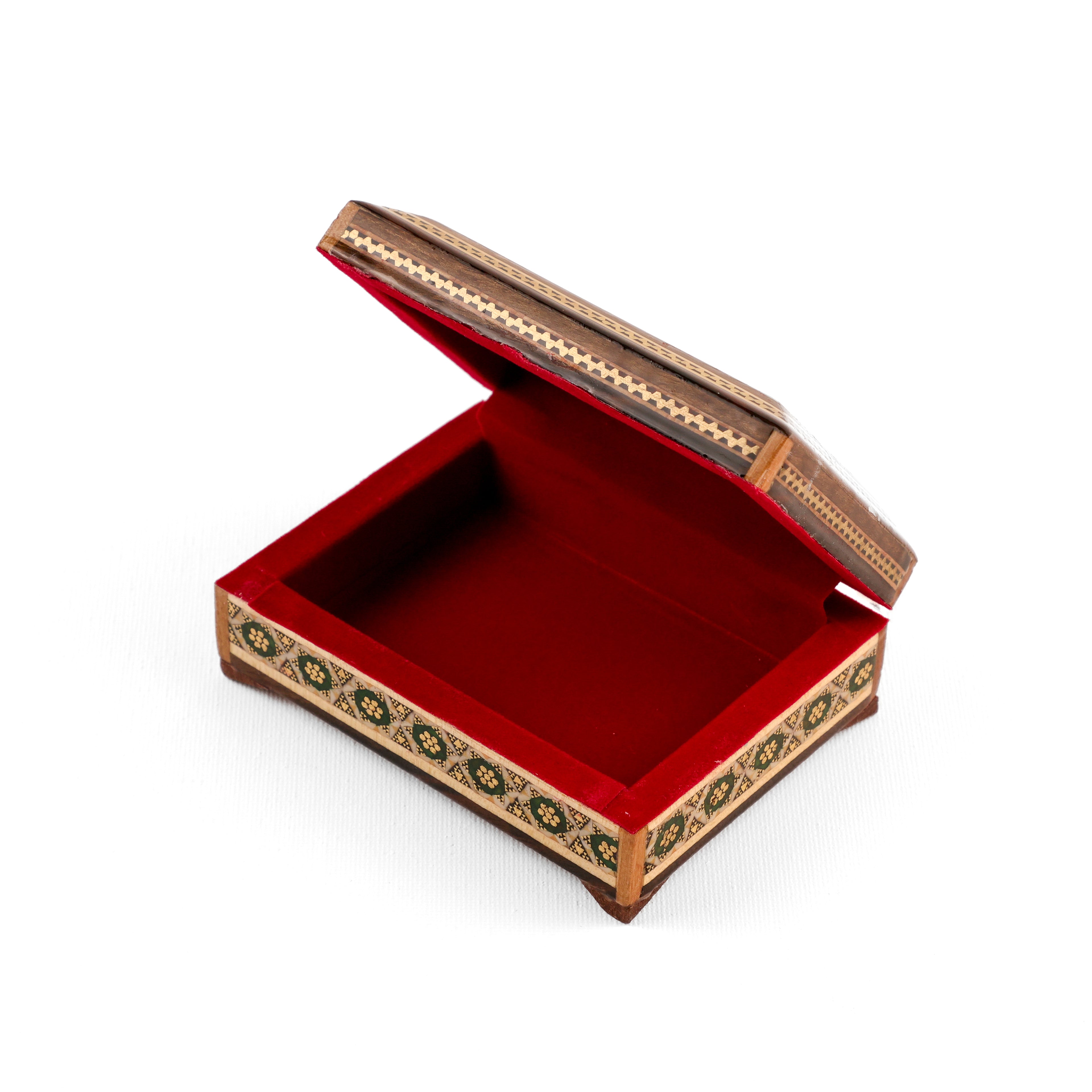 Card Holder - Size 8x11 - Hand-Painted Lid
