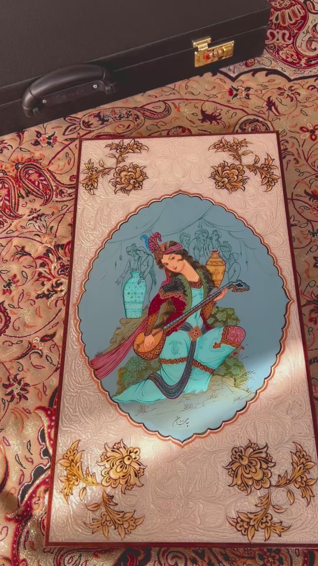 Chess Board - Size 60 - 3-in-1 Set