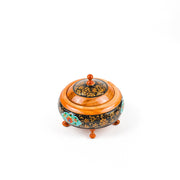 Candy Dish - Wood - Painted Detail - Size 2 - Meraas Gallery