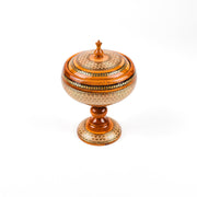 Candy Dish - Wood - Walnut Wood - Size 15 - Meraas Gallery