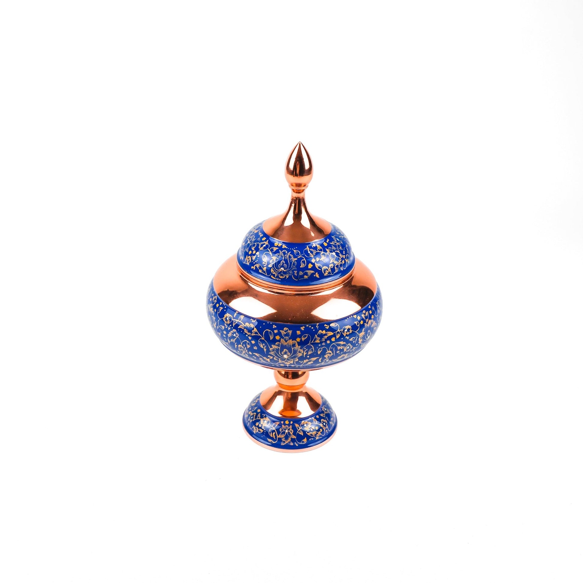 Candy Dish with Pedestal - Size 27 - Golden Pardaz - Meraas Gallery