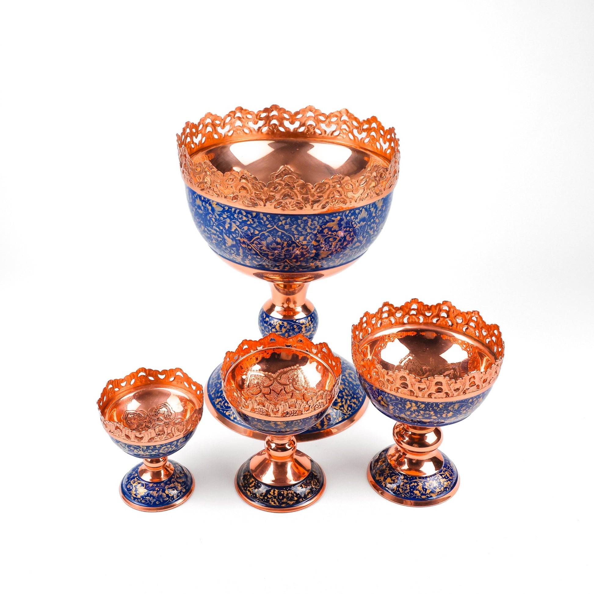 Nut Bowl - Size 11 - Golden Pardaz - Meraas Gallery