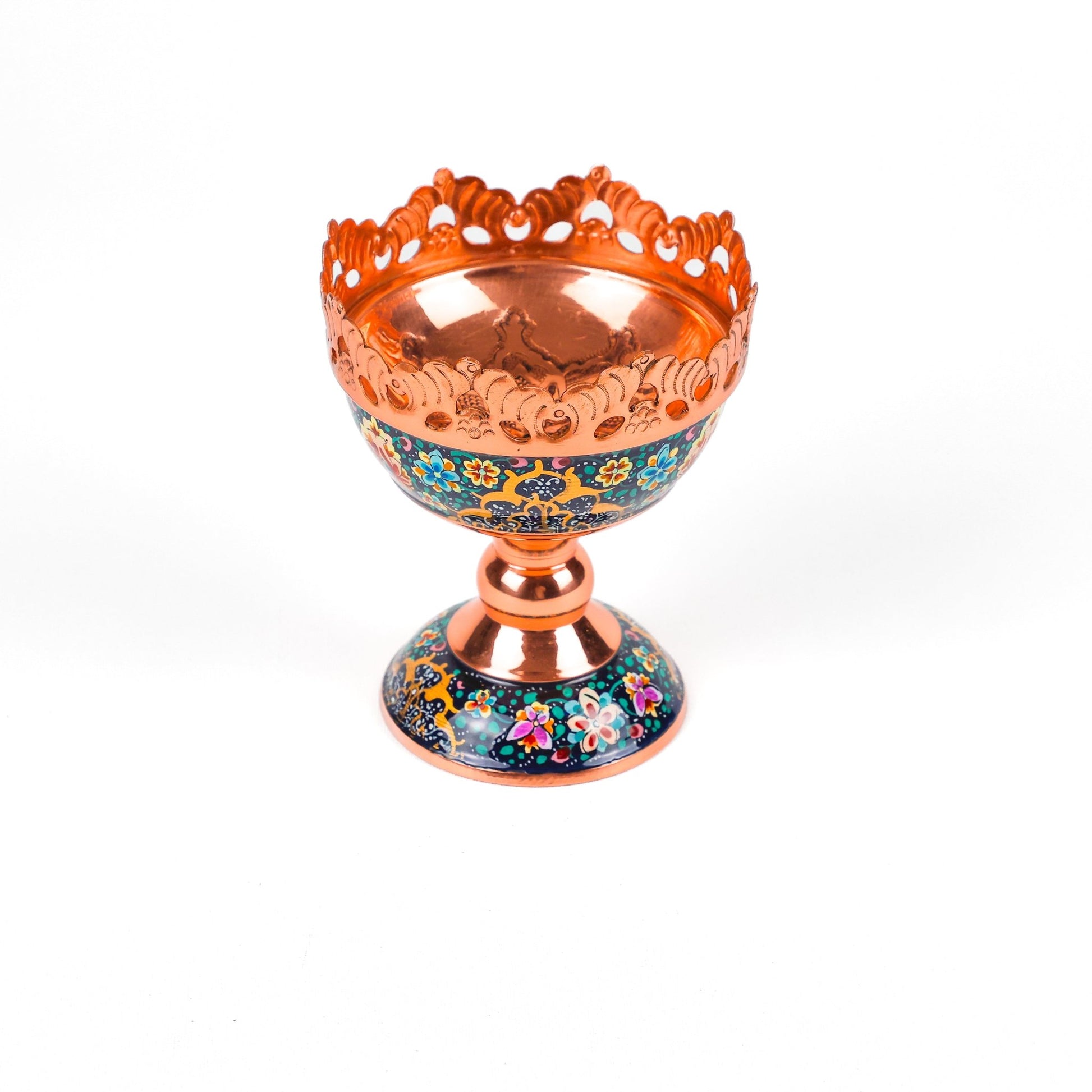 Nut Bowl - Size 13 - Copper with Pardaz - Meraas Gallery