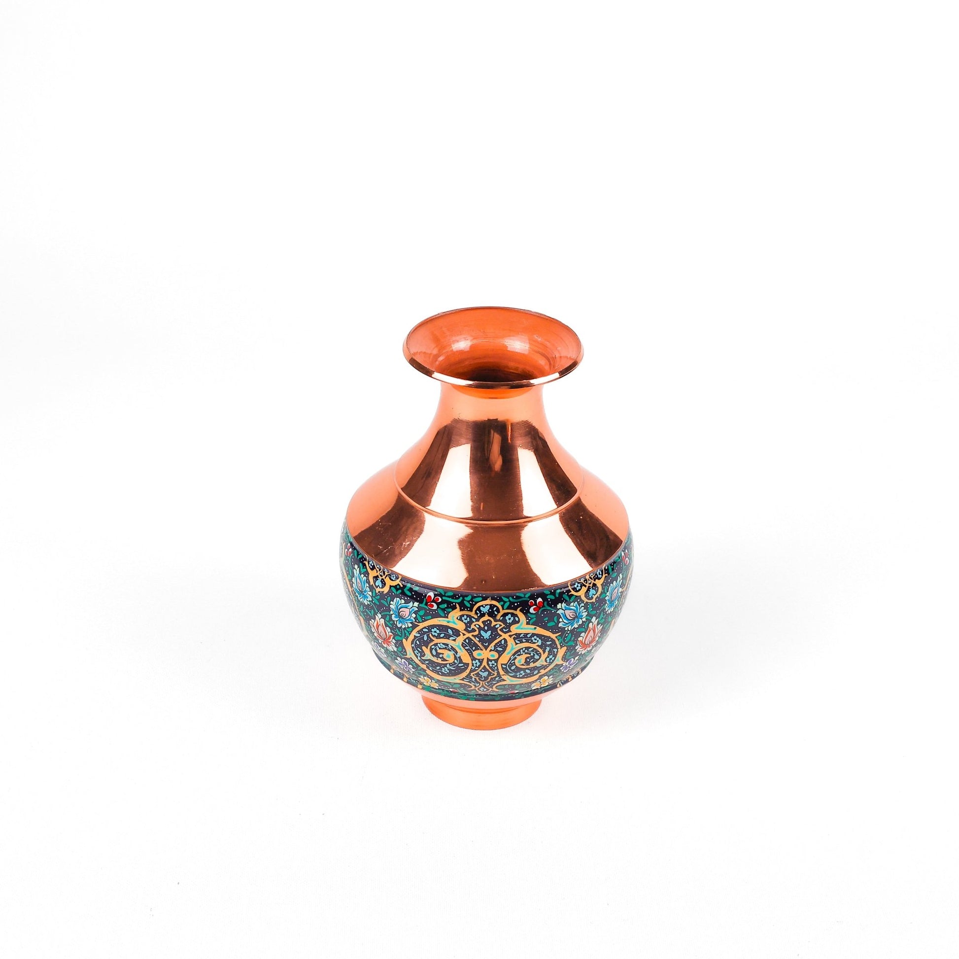 Vase (Round Shape) - Size 25 - Pardaz by Ghorbanian - Meraas Gallery