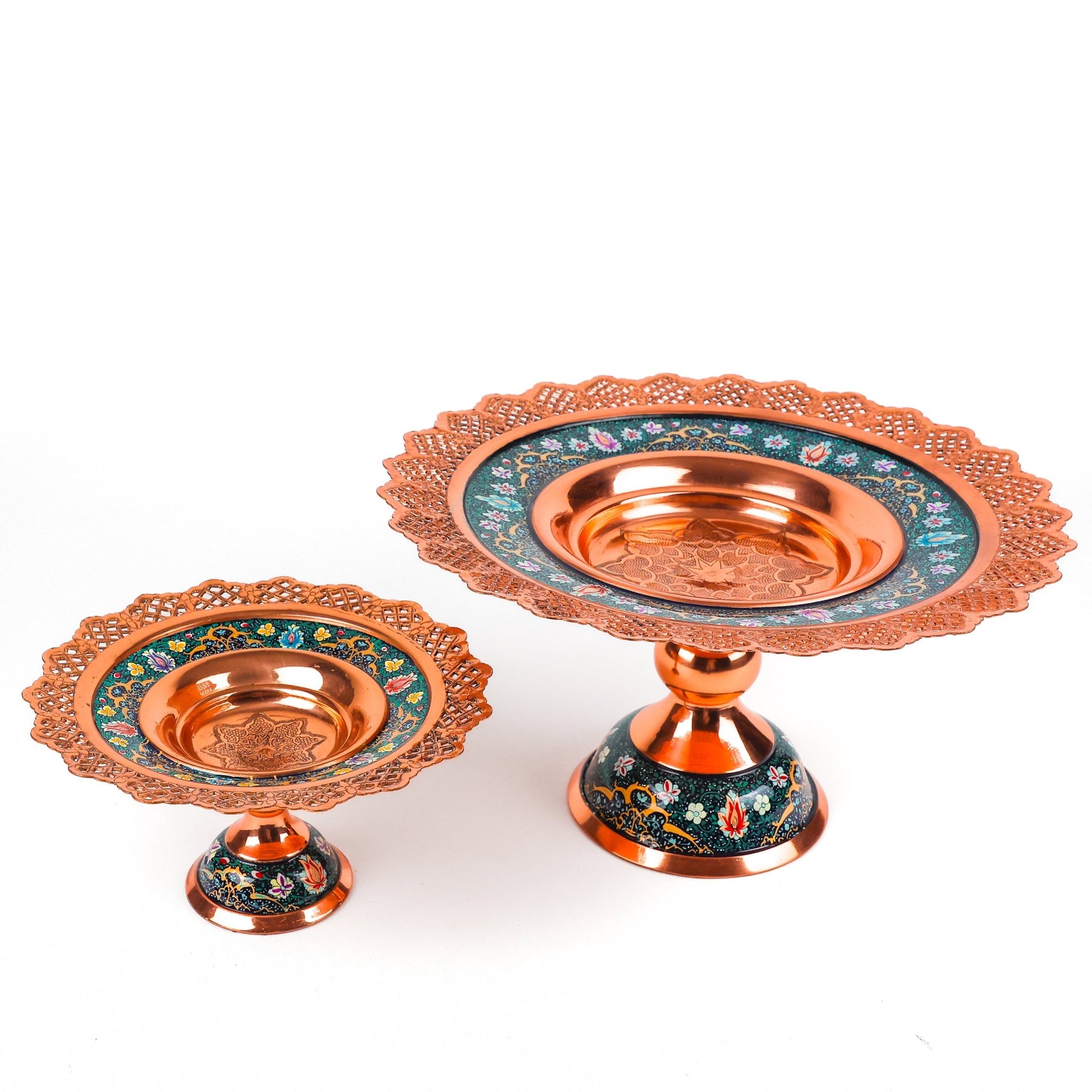 Sweet Dish - Size 20 - Openwork Rim - Pardaz by Ghorbanian - Meraas Gallery