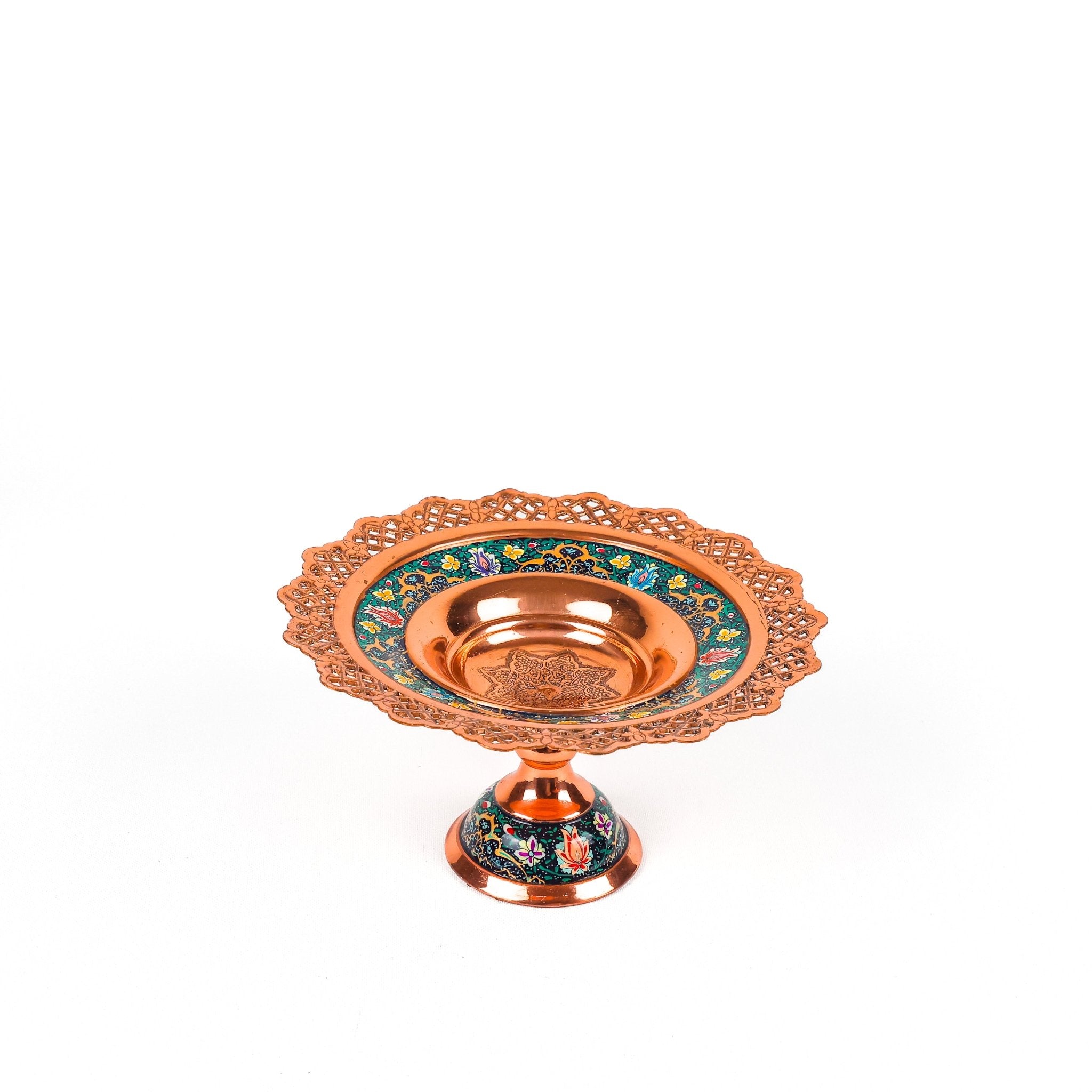 Sweet Dish - Size 20 - Openwork Rim - Pardaz by Ghorbanian - Meraas Gallery