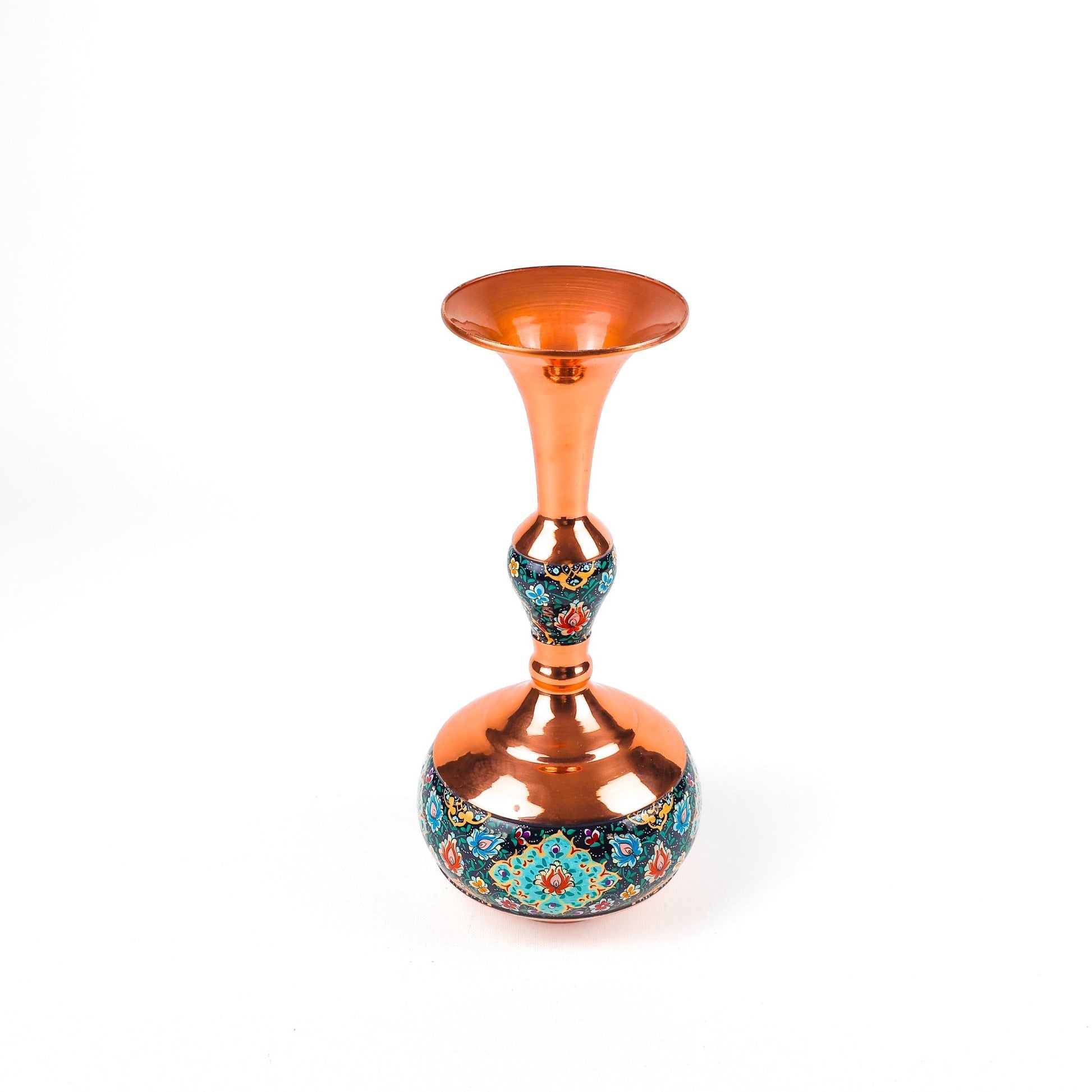Vase (Turnip Shape with Sphere) - Size 30 - Pardaz by Ghorbanian - Meraas Gallery