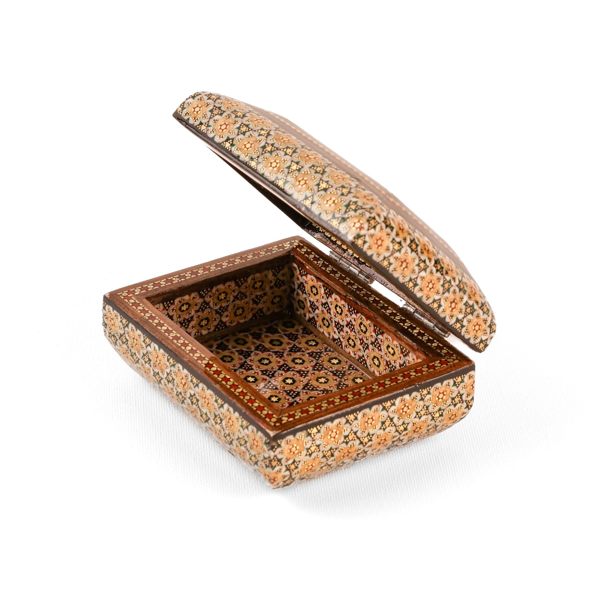 Jewelry Box - Size 8x11 - Full Khatam (Soap Style) with Khatam Interior - Meraas Gallery