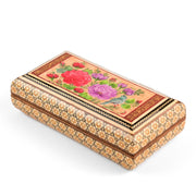Glove Box - Full Khatam (Soap Style) - Round Double - Sided - Hand - Painted - Meraas Gallery