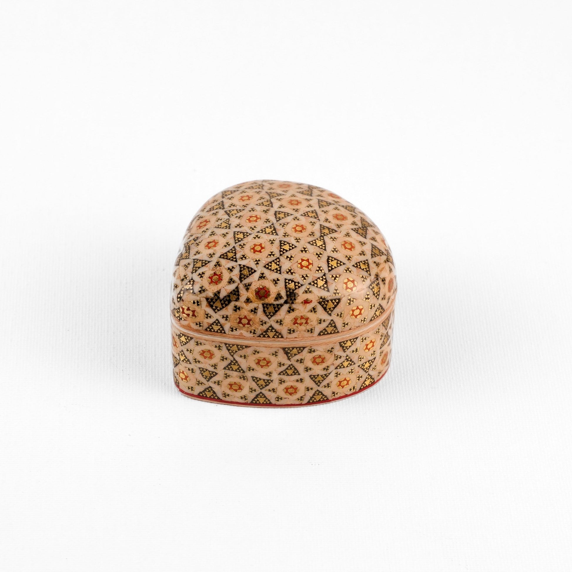 Coin Box - Full Khatam - Oval and Heart Shape - Meraas Gallery