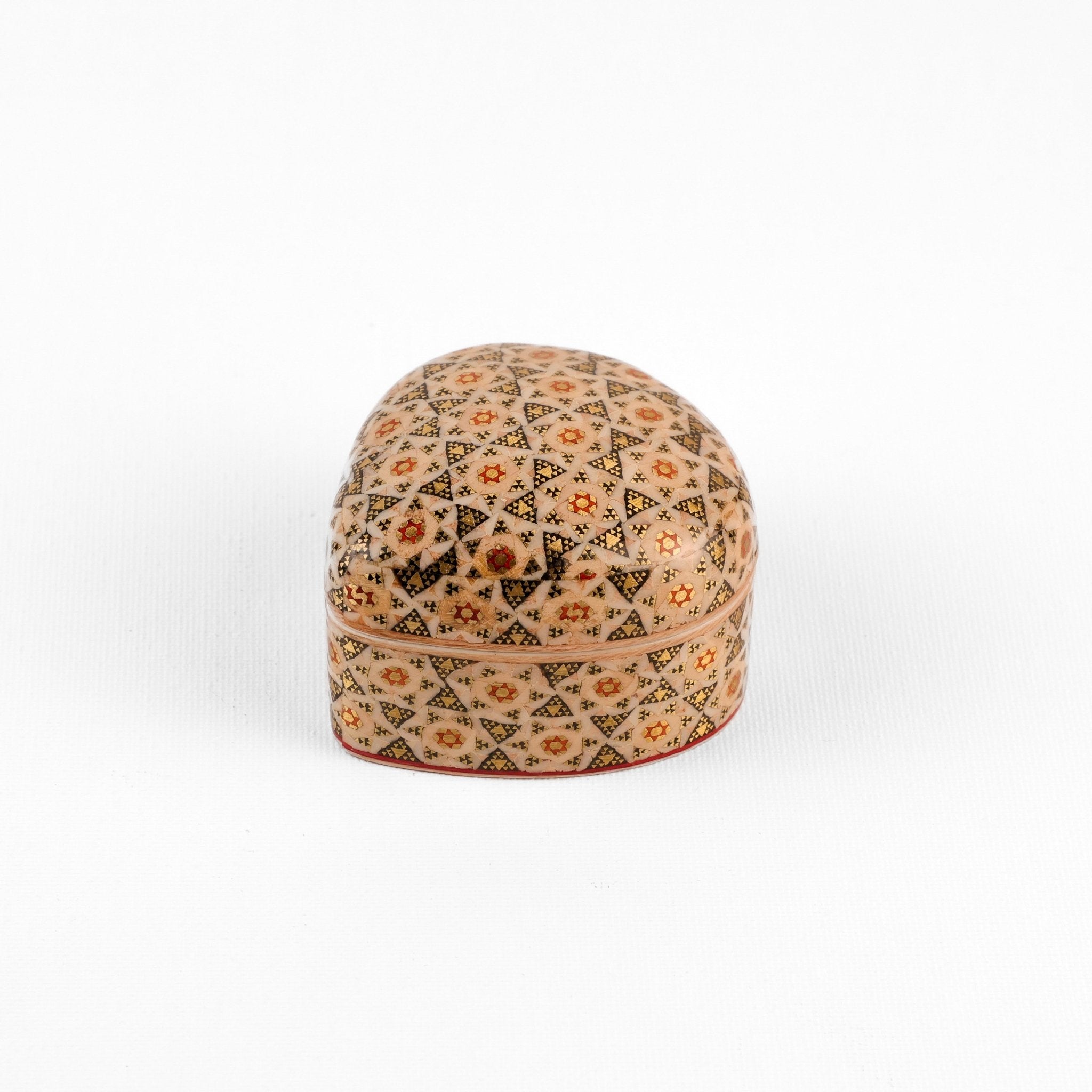 Coin Box - Full Khatam - Oval and Heart Shape - Meraas Gallery