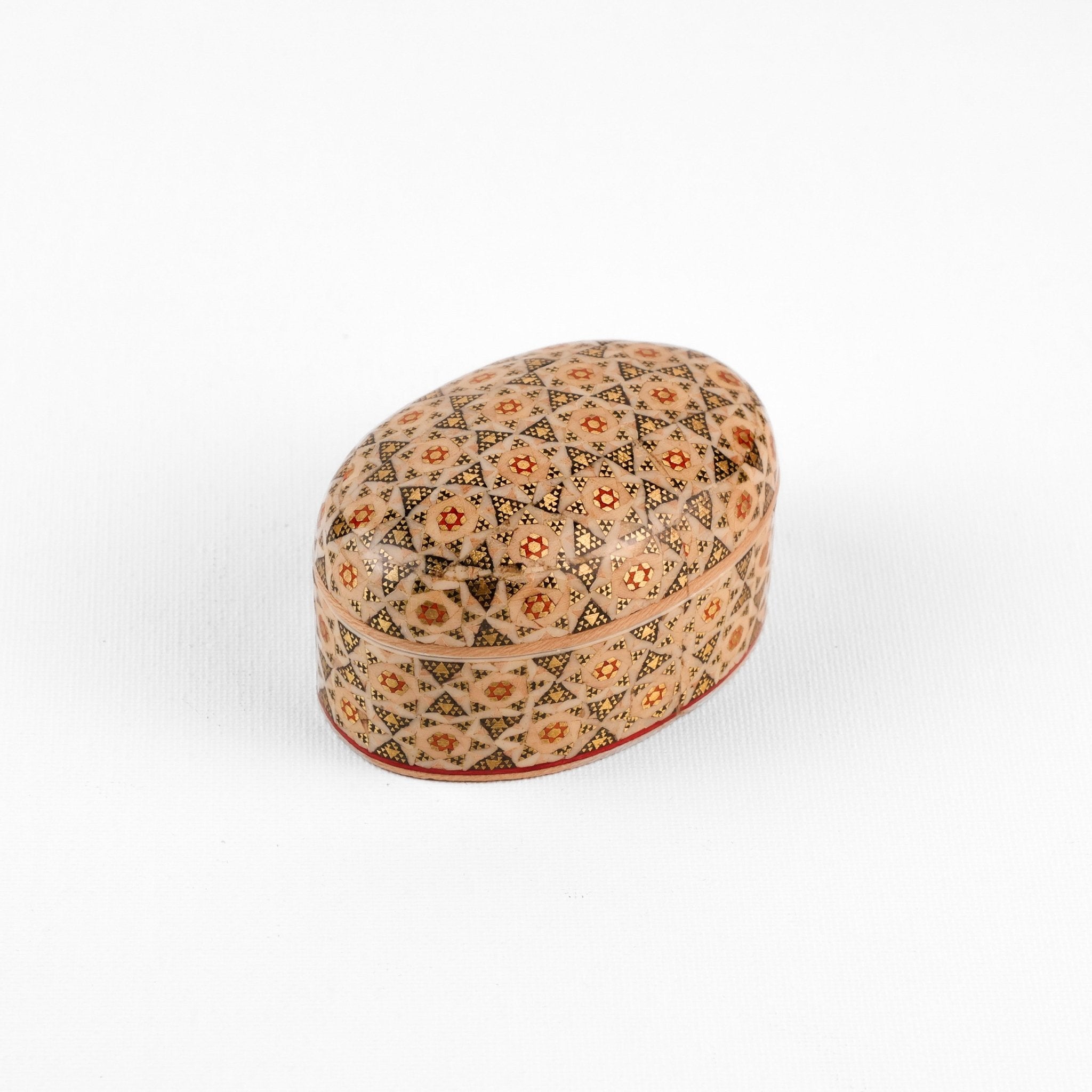 Coin Box - Full Khatam - Oval and Heart Shape - Meraas Gallery