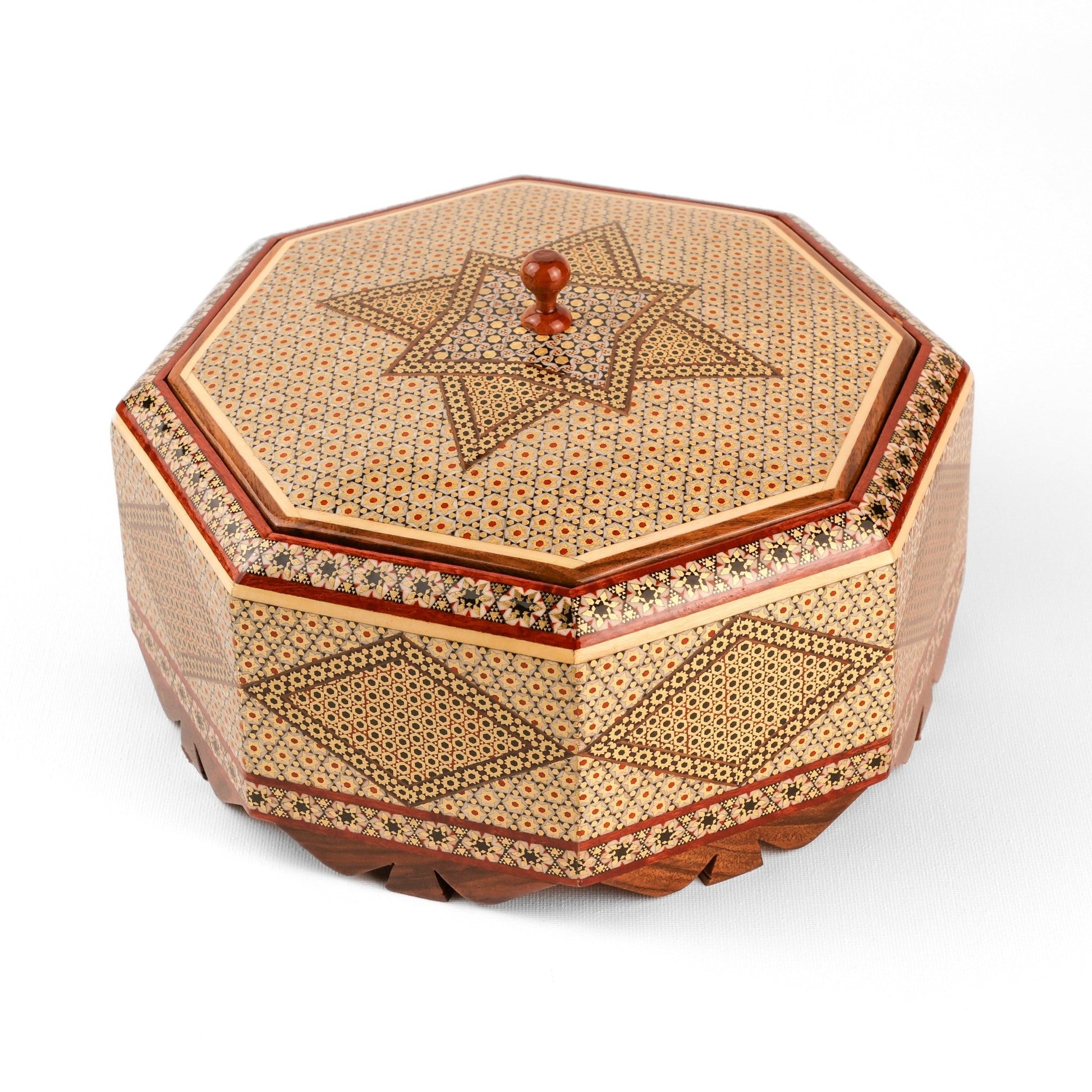 Square Box - Patterned - Diamond Back Design - Meraas Gallery