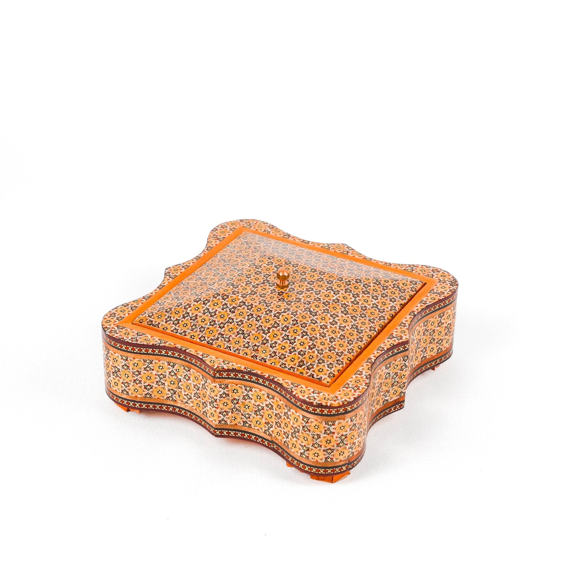 Candy Dish - Large - 4 - Sided Wavy Shape - Meraas Gallery