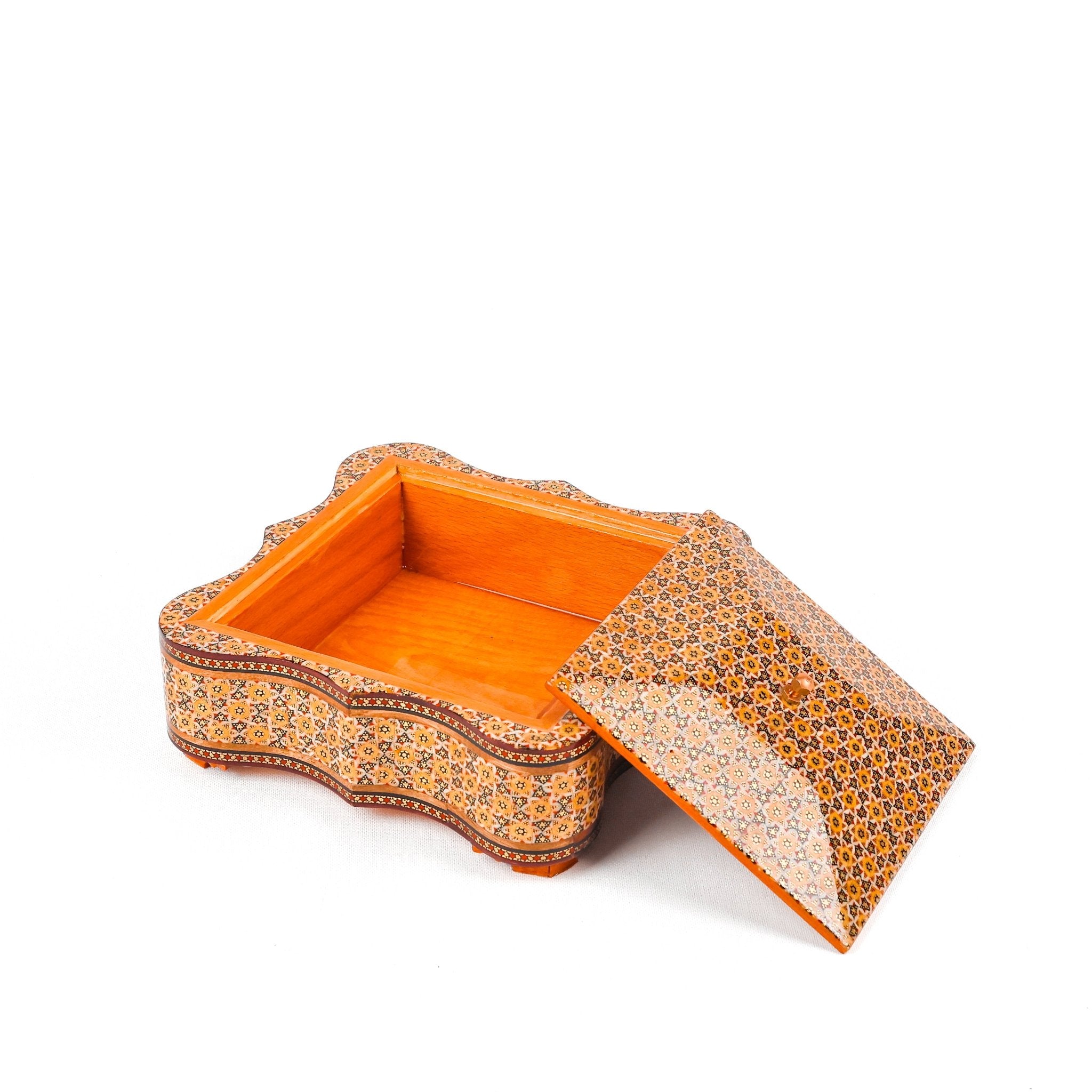 Candy Dish - Large - 4 - Sided Wavy Shape - Meraas Gallery