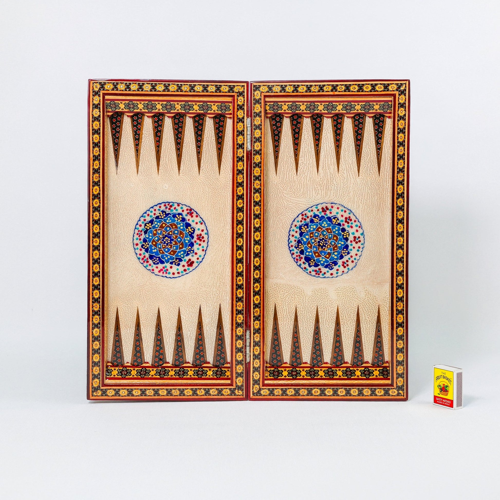 Backgammon & Chess Board - Size 40 - Eslimi Design - 03 - Meraas Gallery