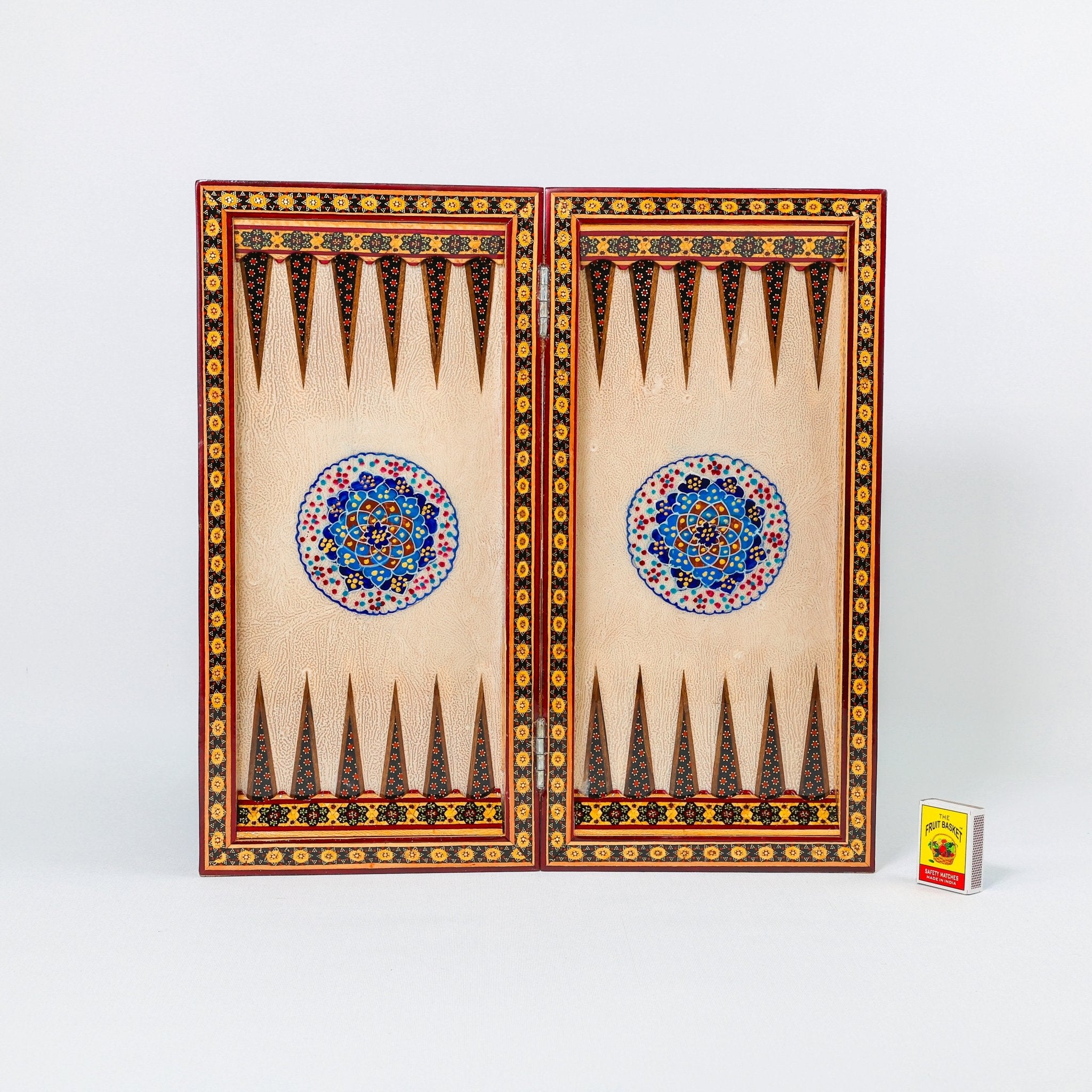 Backgammon & Chess Board - Size 40 - Eslimi Design - 04 - Meraas Gallery