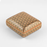 Jewelry Box - Size 16x10 - Full Bone Khatam - 6 - Bone Design - Pattern 2 - Khatam Interior - Meraas Gallery