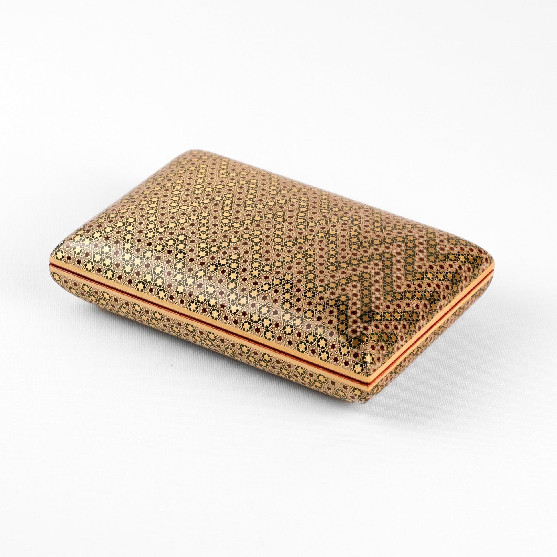 Jewelry Box - Small - Soap - Style Round Khatam - Snake Skin Pattern - Meraas Gallery