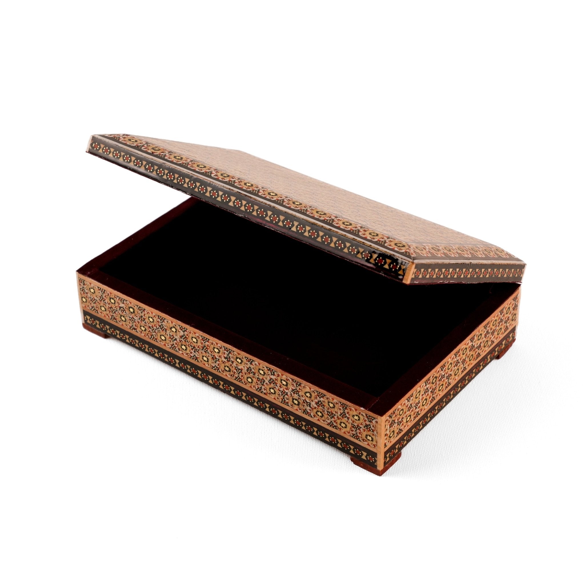 Jewelry Box - Size 22x14 - Turquoise Khatam - Meraas Gallery