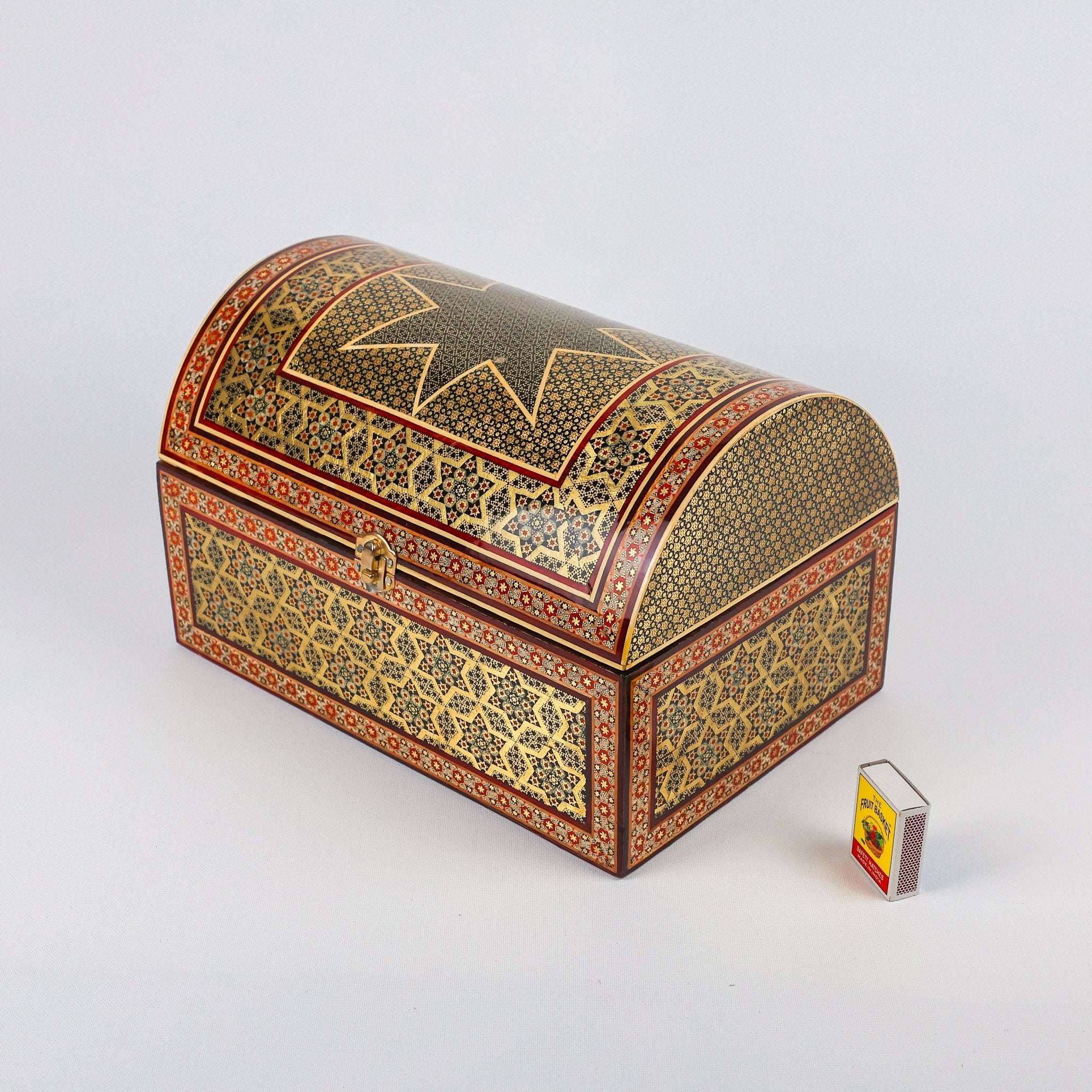 Chest Box - Size 20x30 - Full Khatam - Inner Shirazi Beech - Meraas Gallery