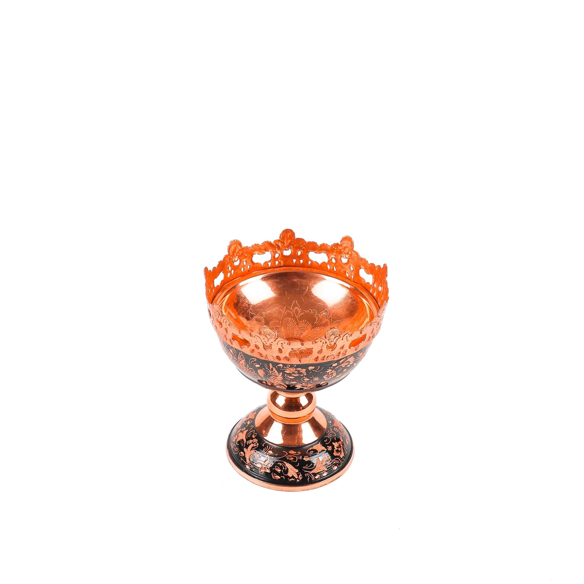 Nut Bowl - Size 13 - Semi - Diamond Cut - Yazdani - Meraas Gallery