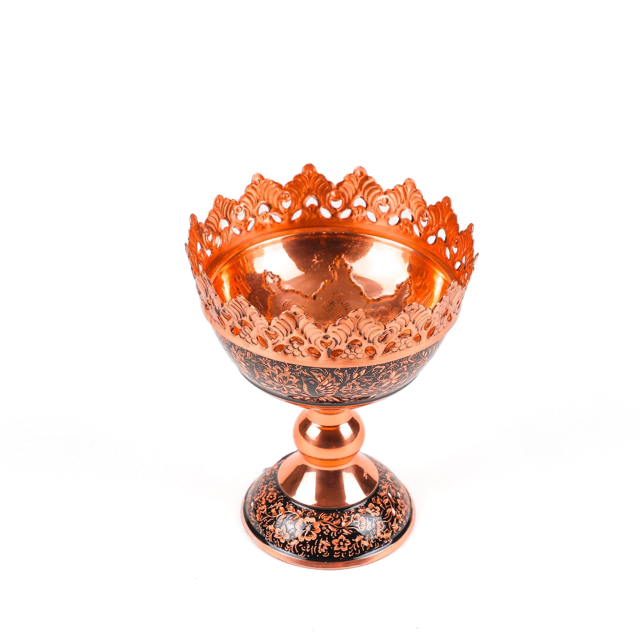 Nut Bowl - Size 16 - Diamond Cut - Meraas Gallery