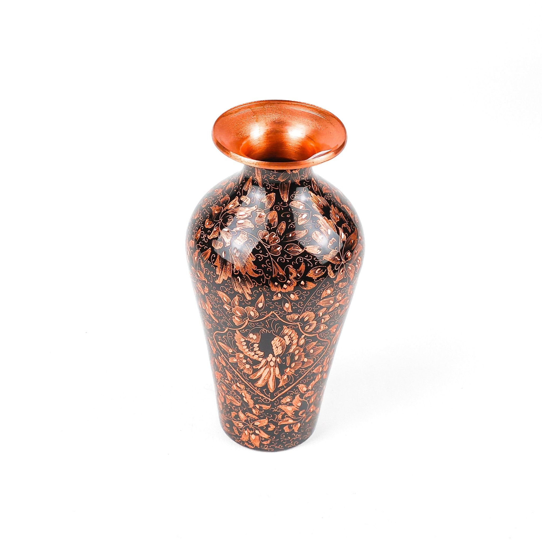 Wide - Mouth Piece - Size 25 - Copper Engraved - Meraas Gallery