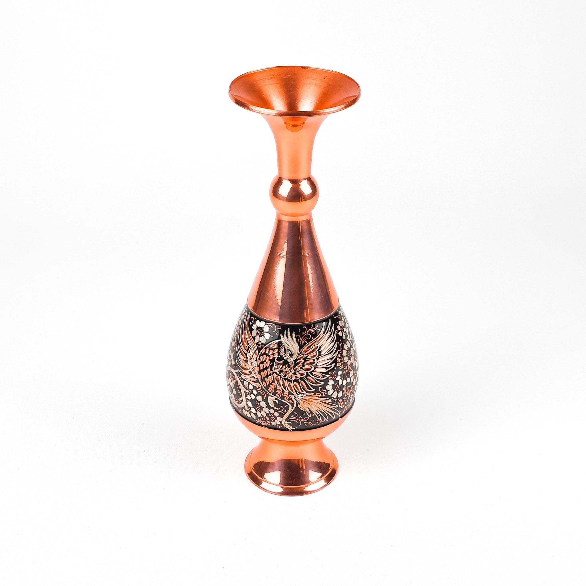 Vase - Size 30 - Silver Inlay - Meraas Gallery