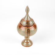 Candy Dish - Size 22 - Pedestal - Full Khatam - Meraas Gallery