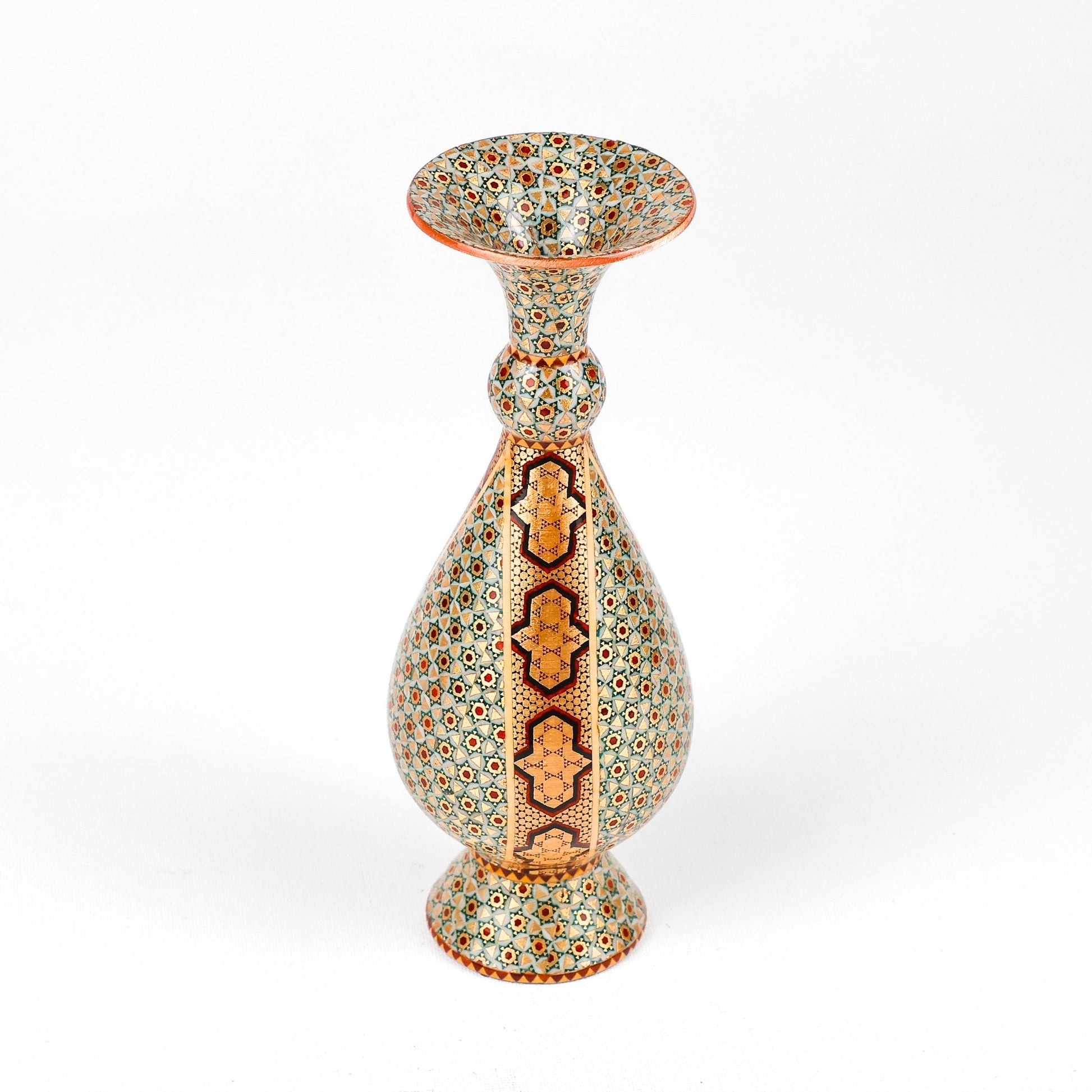 Vase - Size 20 - Full Khatam - Patterned - Meraas Gallery