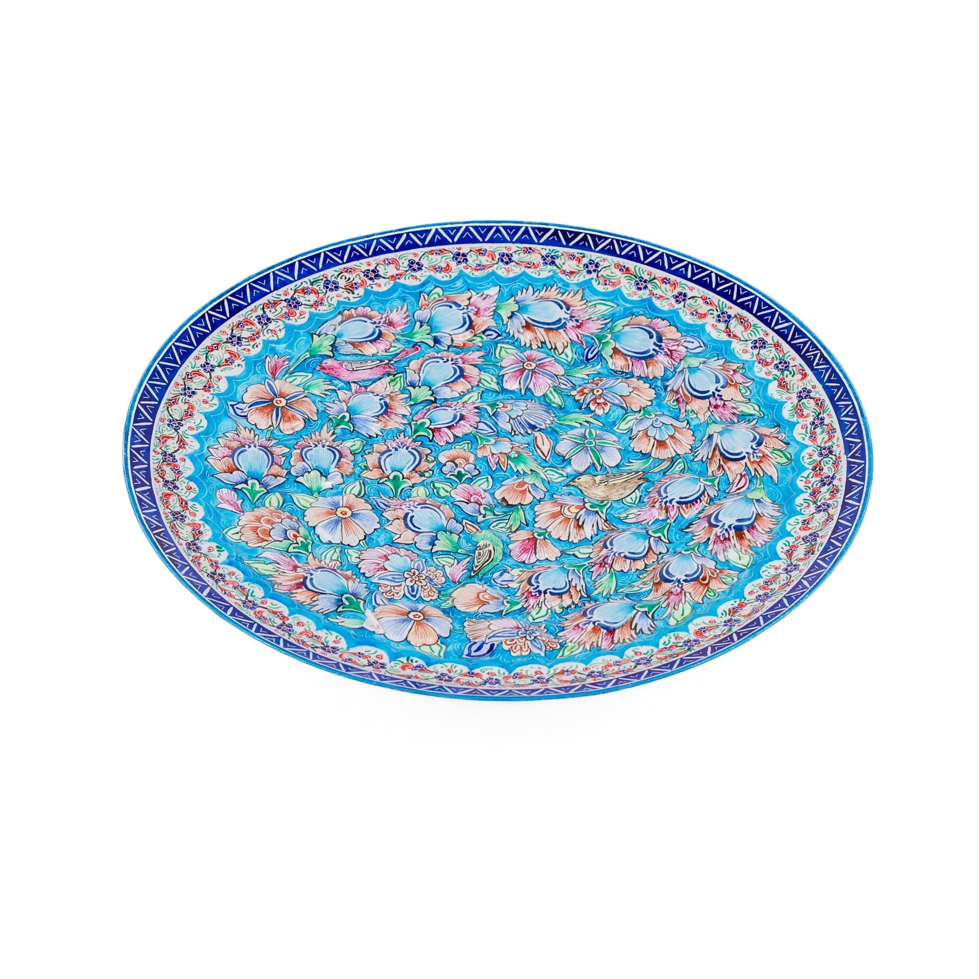 Plate - Size 25 - Embossed Mina Pardaz - Esmaeili - Meraas Gallery