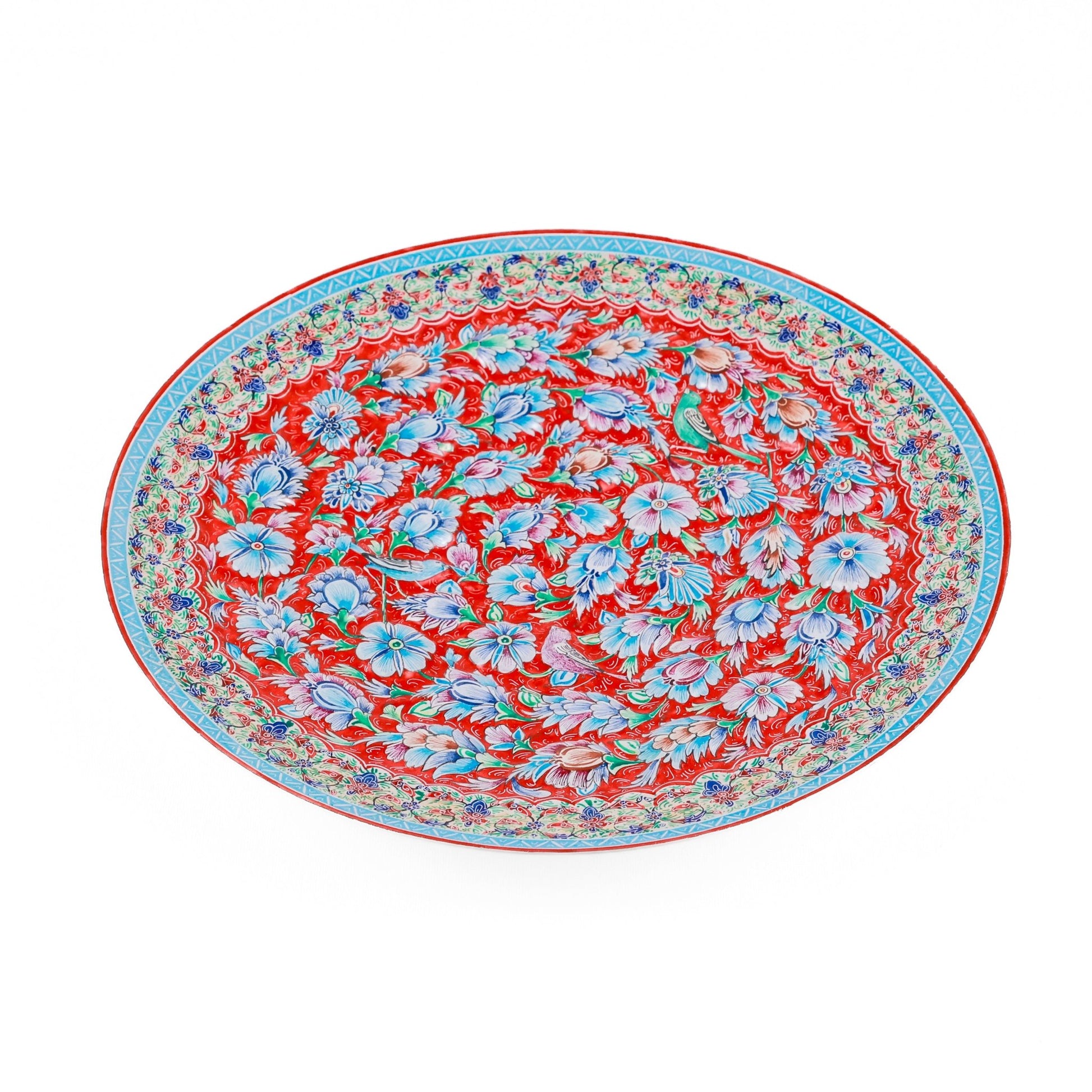 Plate - Size 30 - Embossed Mina Pardaz - Esmaeili - 01 - Meraas Gallery