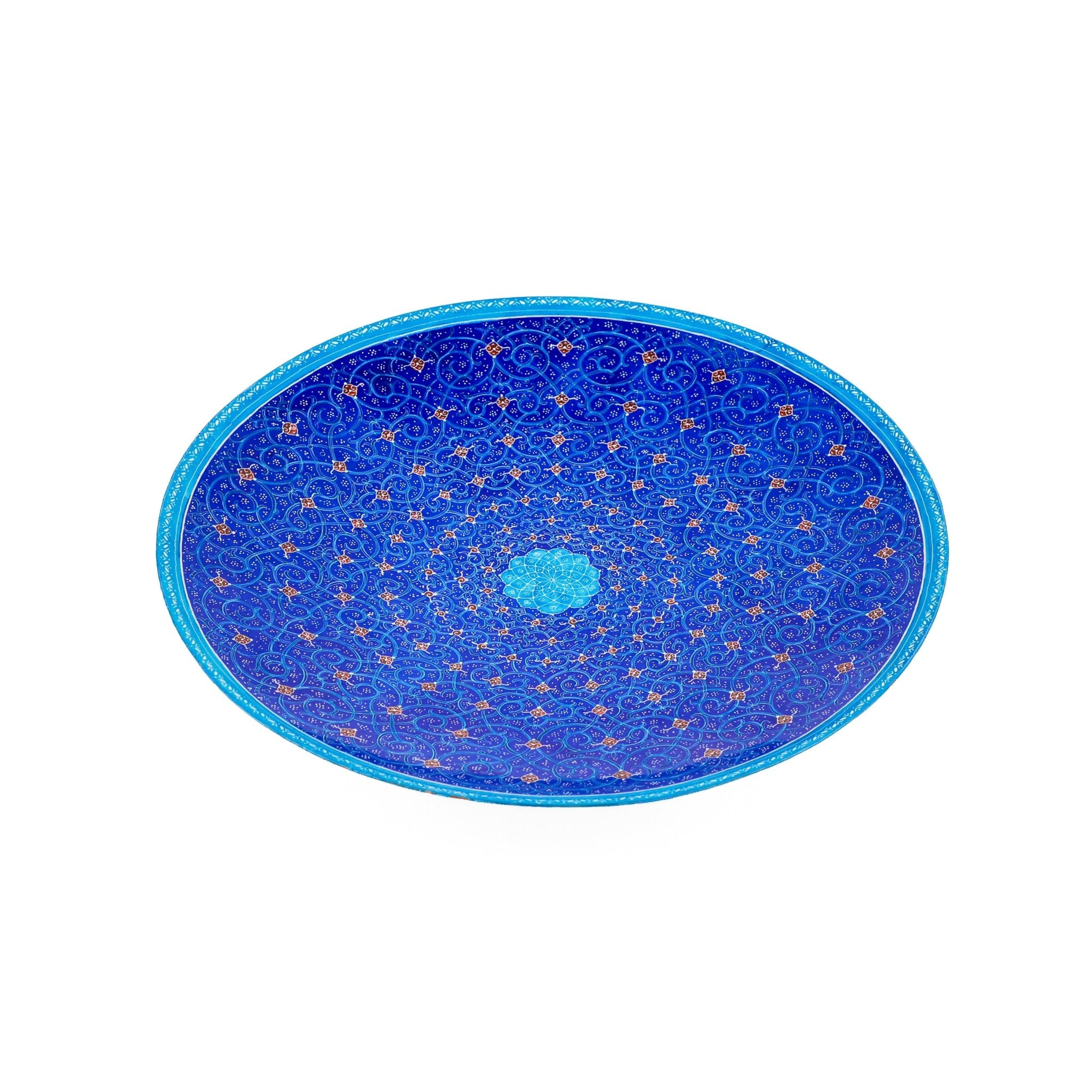 Plate - Size 25 - Calligraphy Design - Esmaeili - 02 - Meraas Gallery