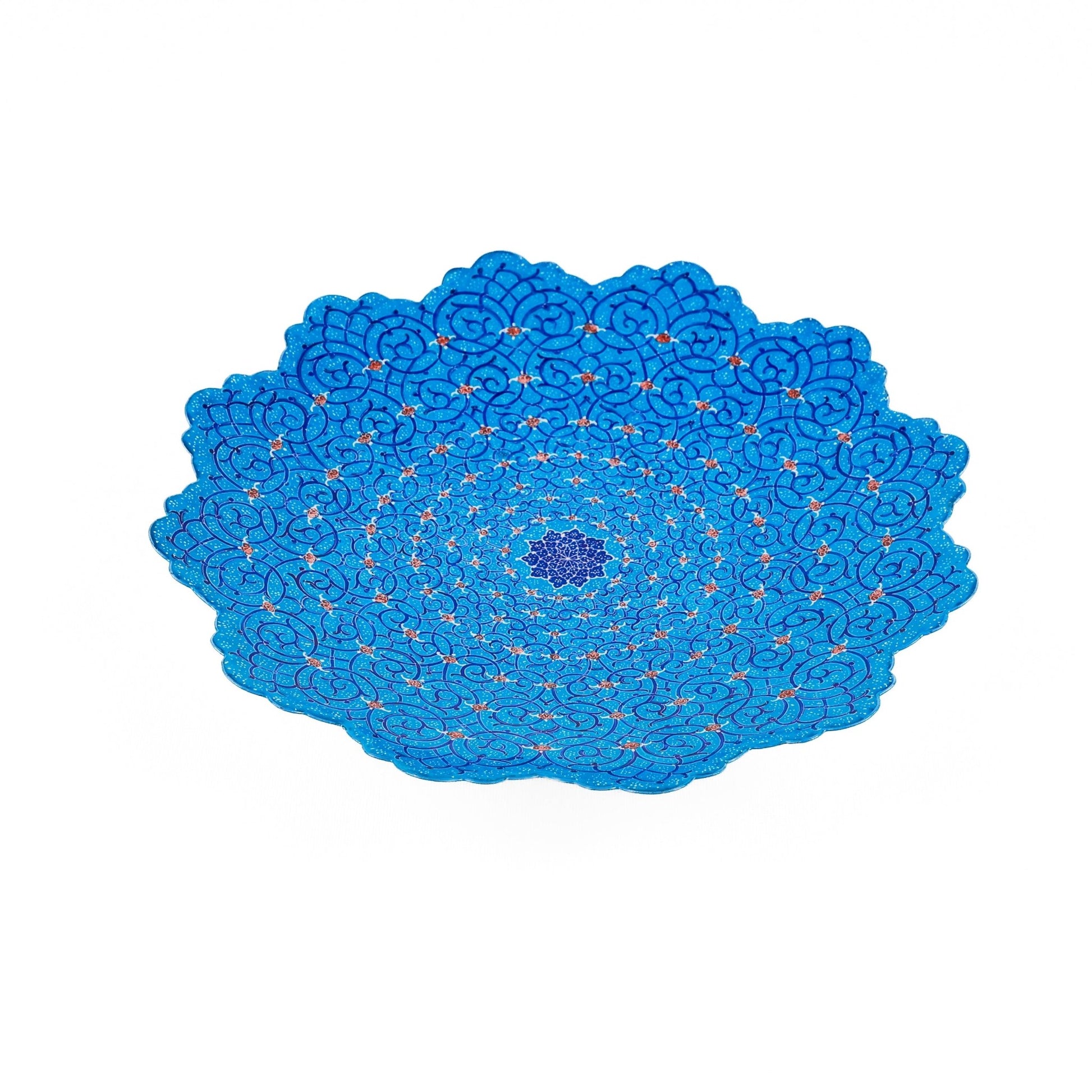 Plate - Size 25 - Calligraphy Design - Esmaeili - 03 - Meraas Gallery