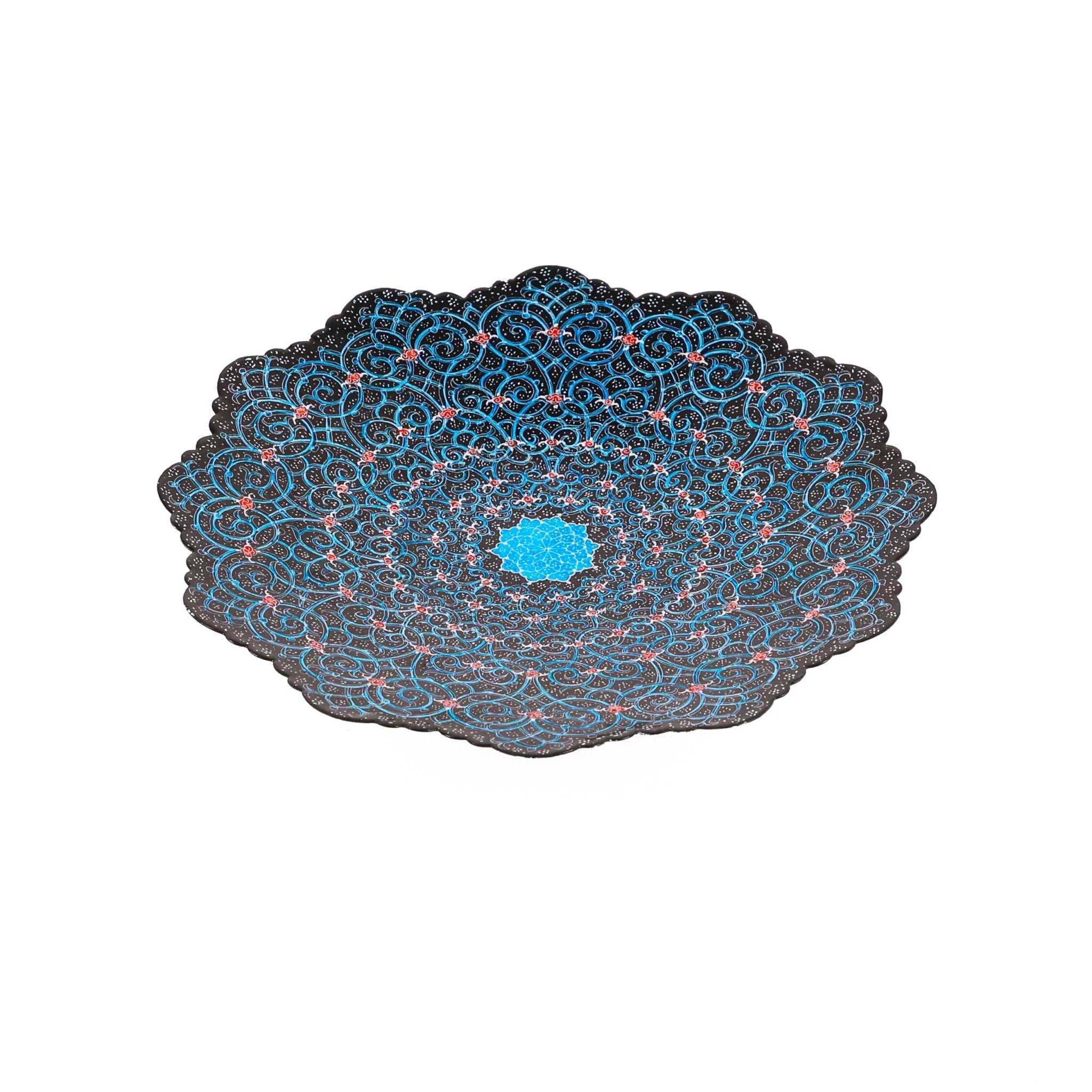 Plate - Size 25 - Calligraphy Design - Esmaeili - 06 - Meraas Gallery