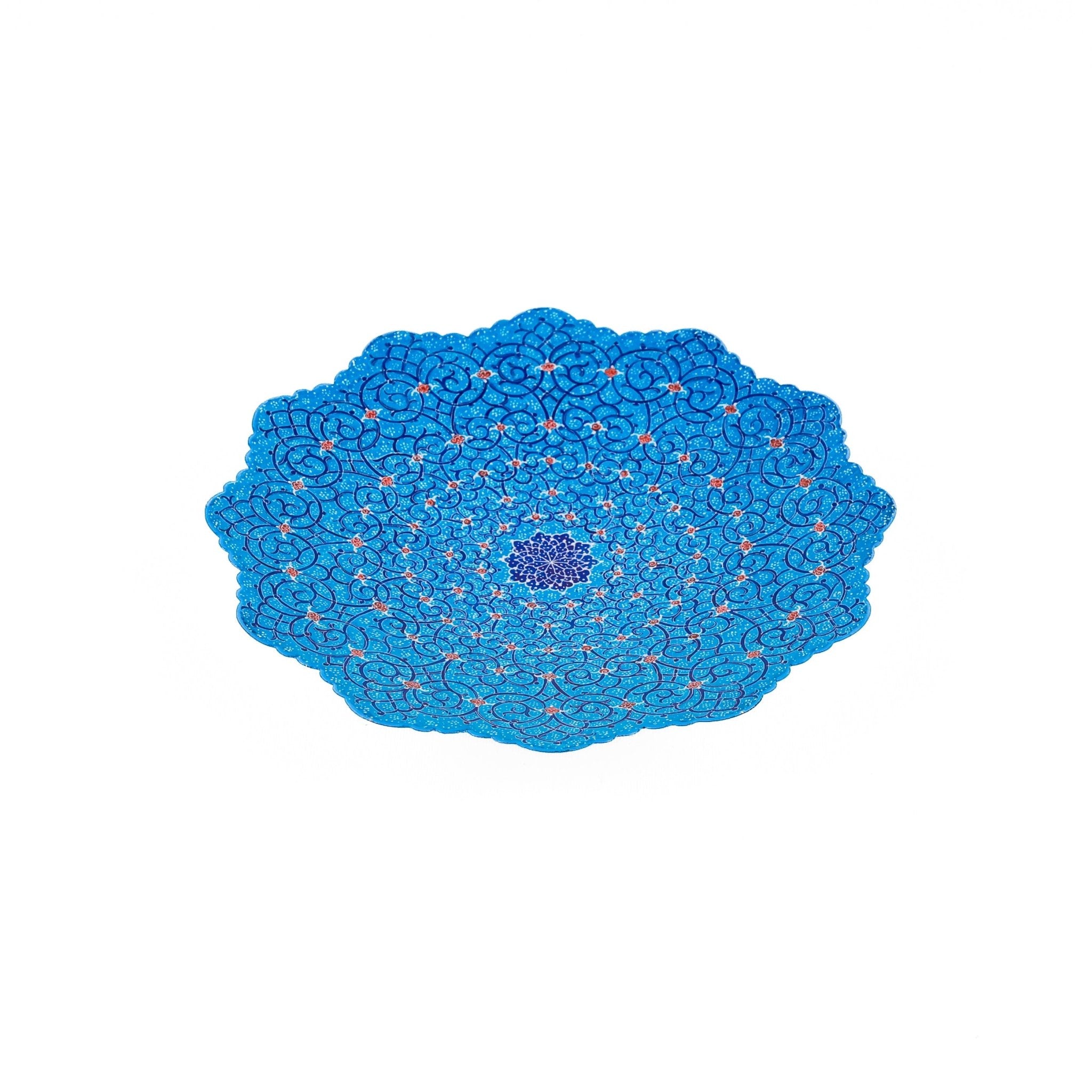 Plate - Size 25 - Calligraphy Design - Esmaeili - 07 - Meraas Gallery