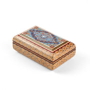 Jewelry Box - Size 12x10 - Hand - Painted by Valivand - Khatam Interior - Meraas Gallery