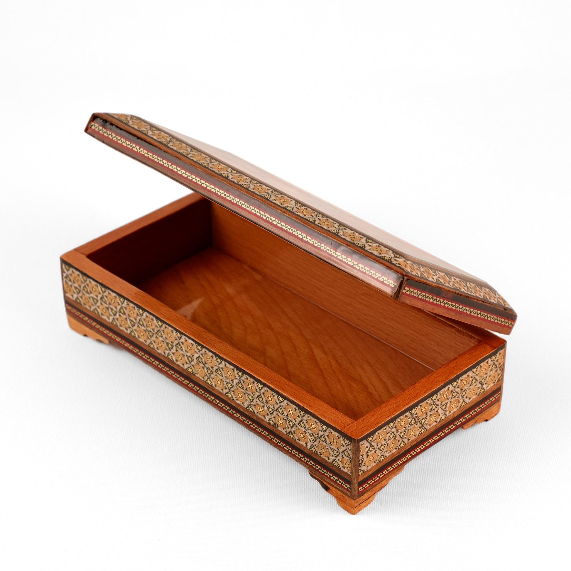 Glove Box - Wooden Interior - Portrait Painting - Meraas Gallery