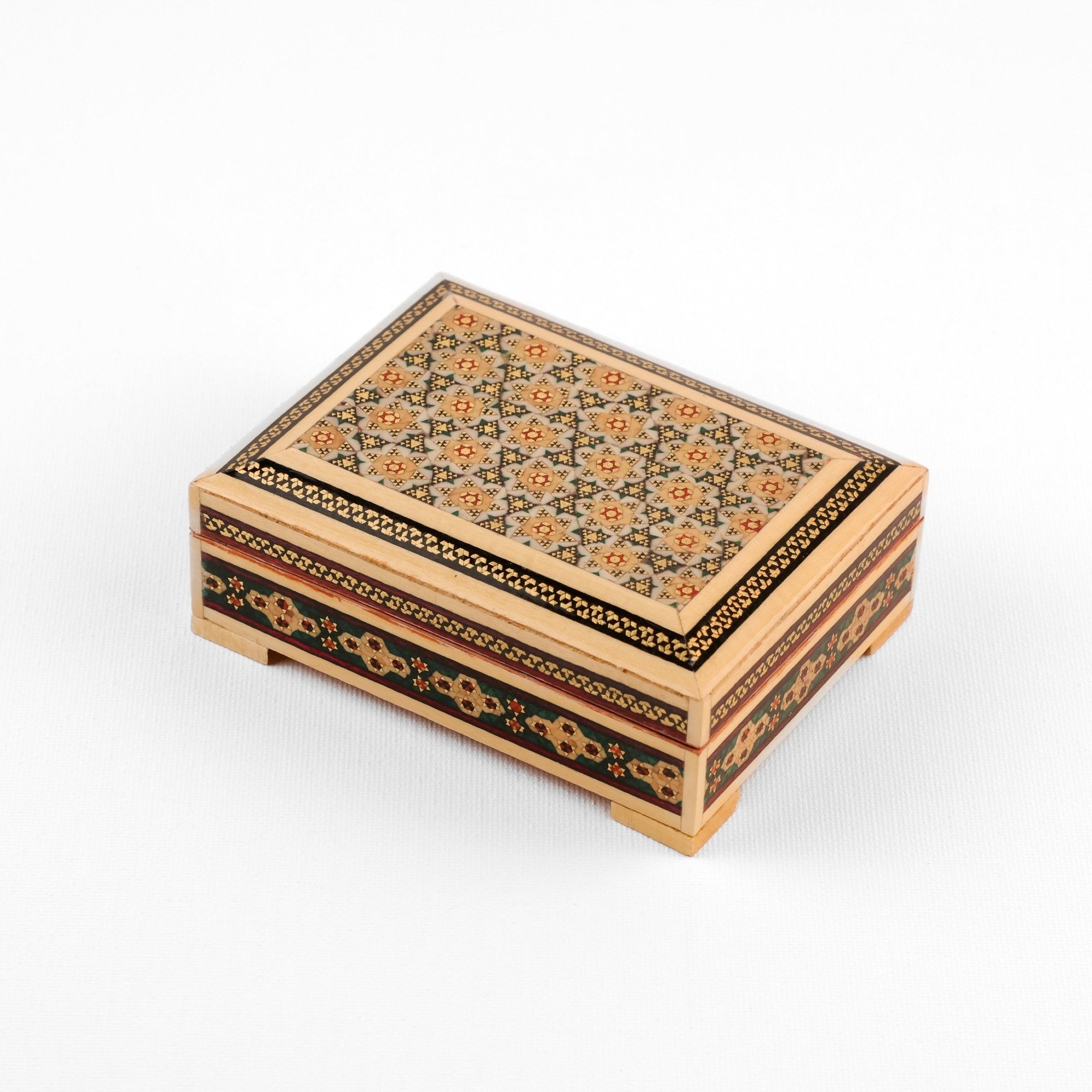 Card Holder with Hinge - Size 8x11 - Khatam Lid - Meraas Gallery