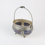 Handled Basket Bowl - Large - Copper & Mina - Meraas Gallery