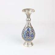 Vase (Turnip Shape) - Size 16 - Copper & Mina - Tazhib Design - Meraas Gallery