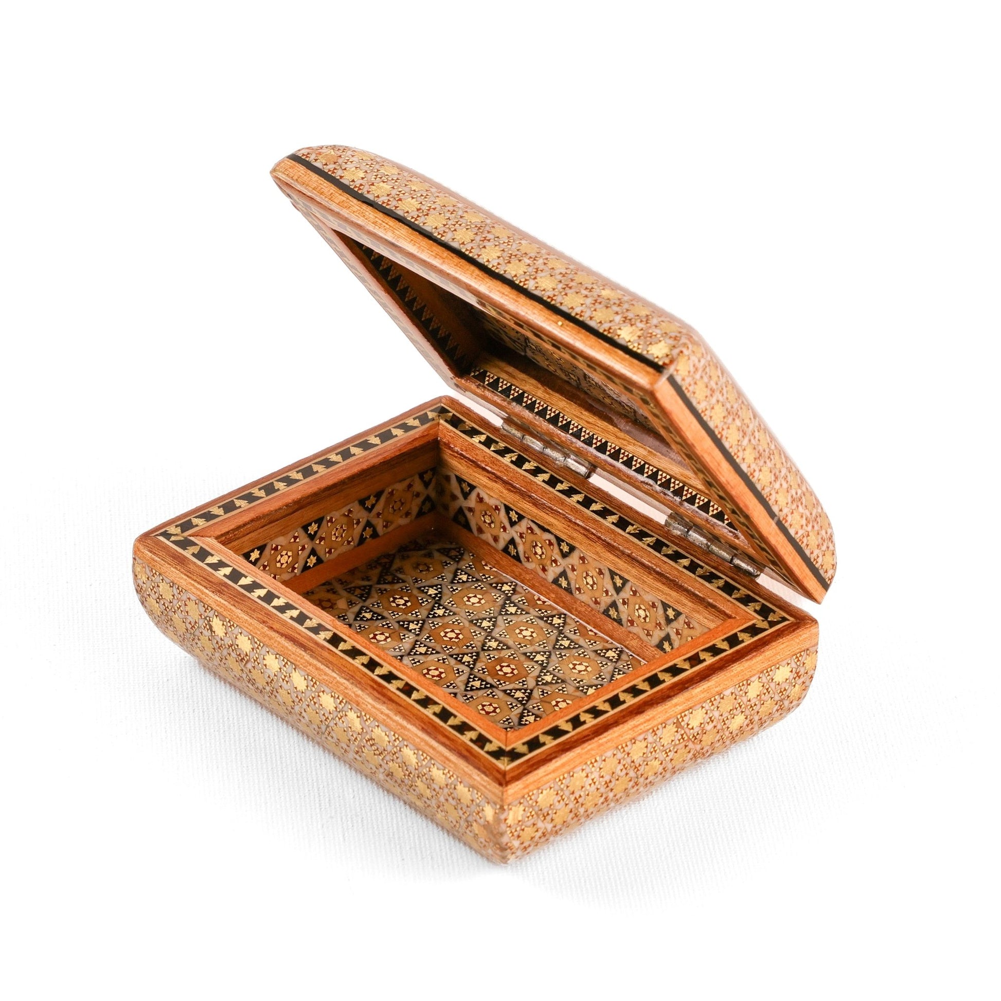 Jewelry Box - Size 8x11 - Full Soap - Style Khatam - Khatam Interior A - Meraas Gallery