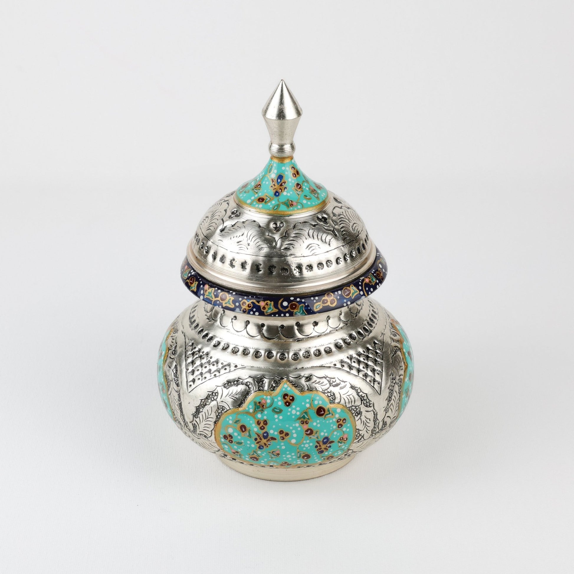 Sugar Bowl with Lid - Large - Copper & Mina - Meraas Gallery