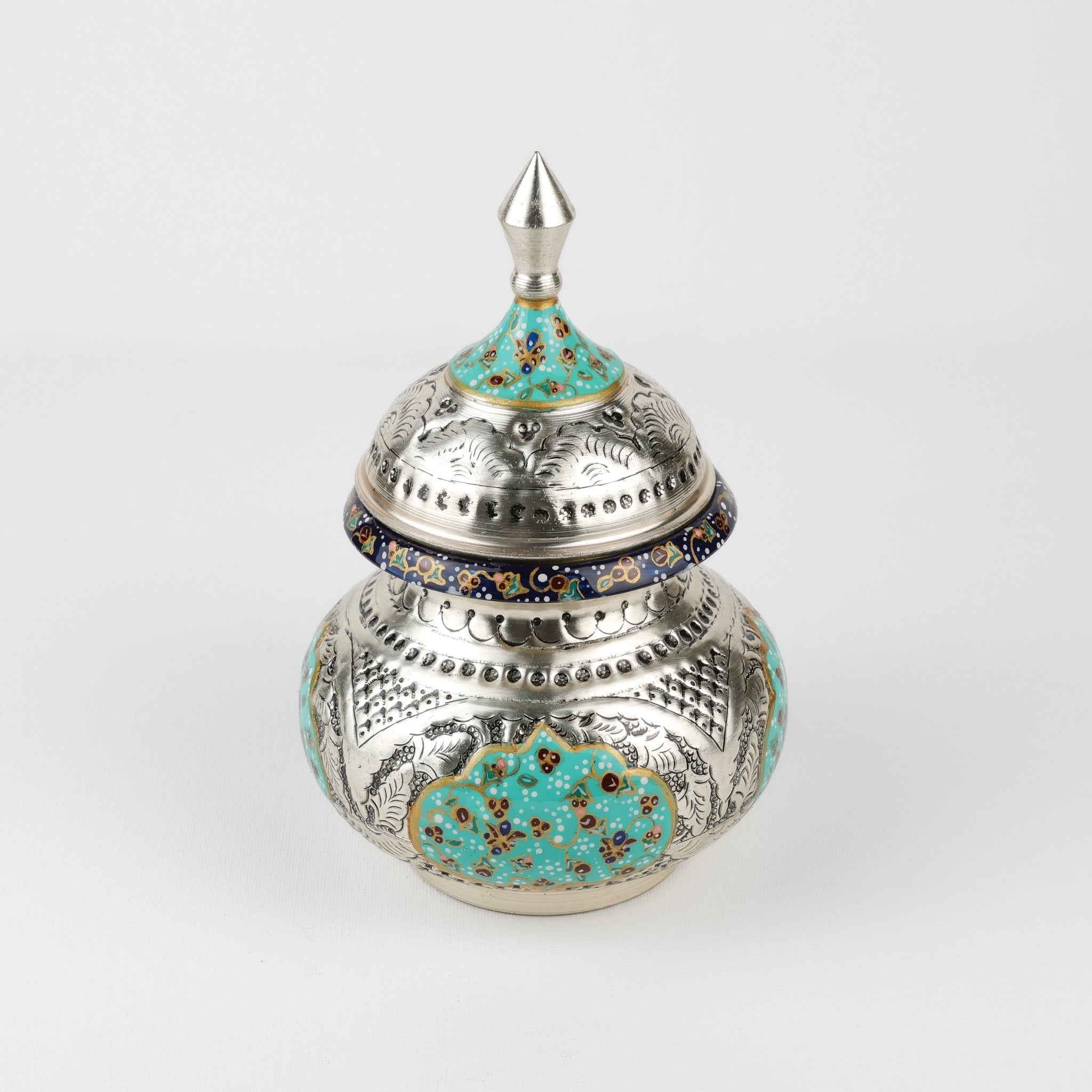 Sugar Bowl with Lid - Large - Copper & Mina - Meraas Gallery